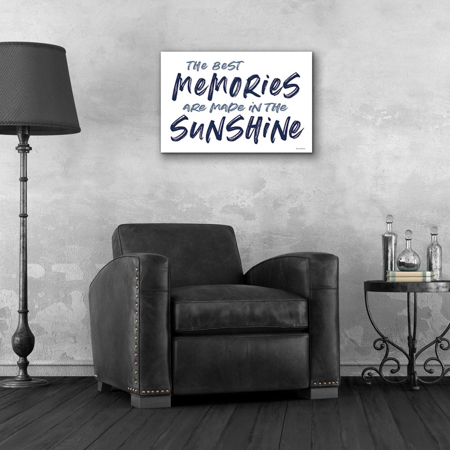 Epic Art 'The Best Memories' by lettered & lined, Acrylic Glass Wall Art,24x16