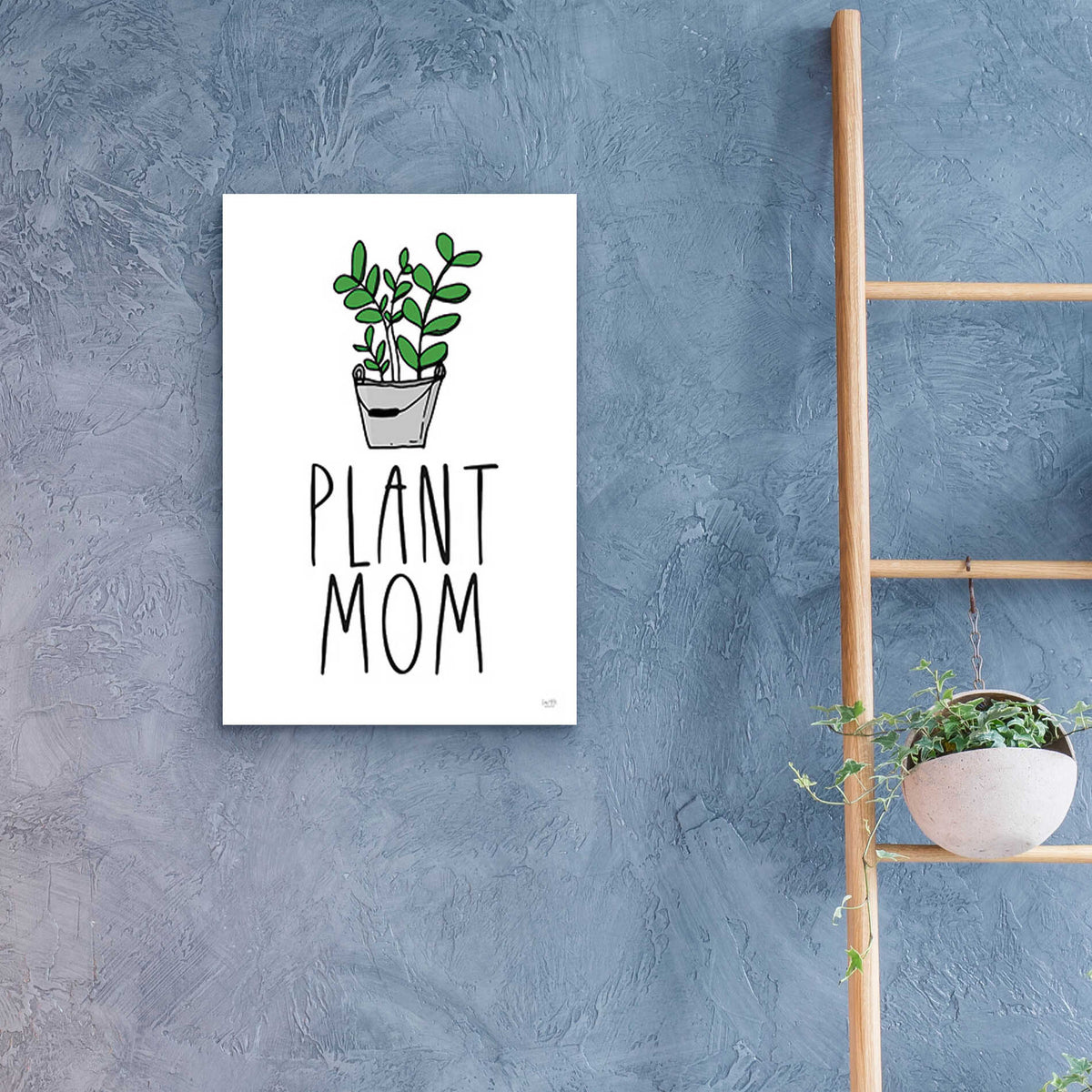 Epic Art 'Plant Mom' by Lux + Me Designs, Acrylic Glass Wall Art,16x24