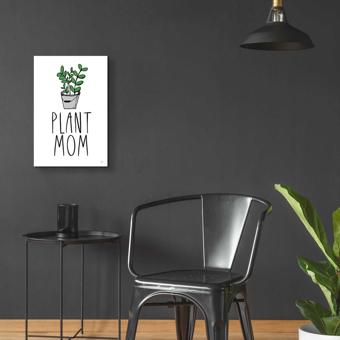 Epic Art 'Plant Mom' by Lux + Me Designs, Acrylic Glass Wall Art,16x24