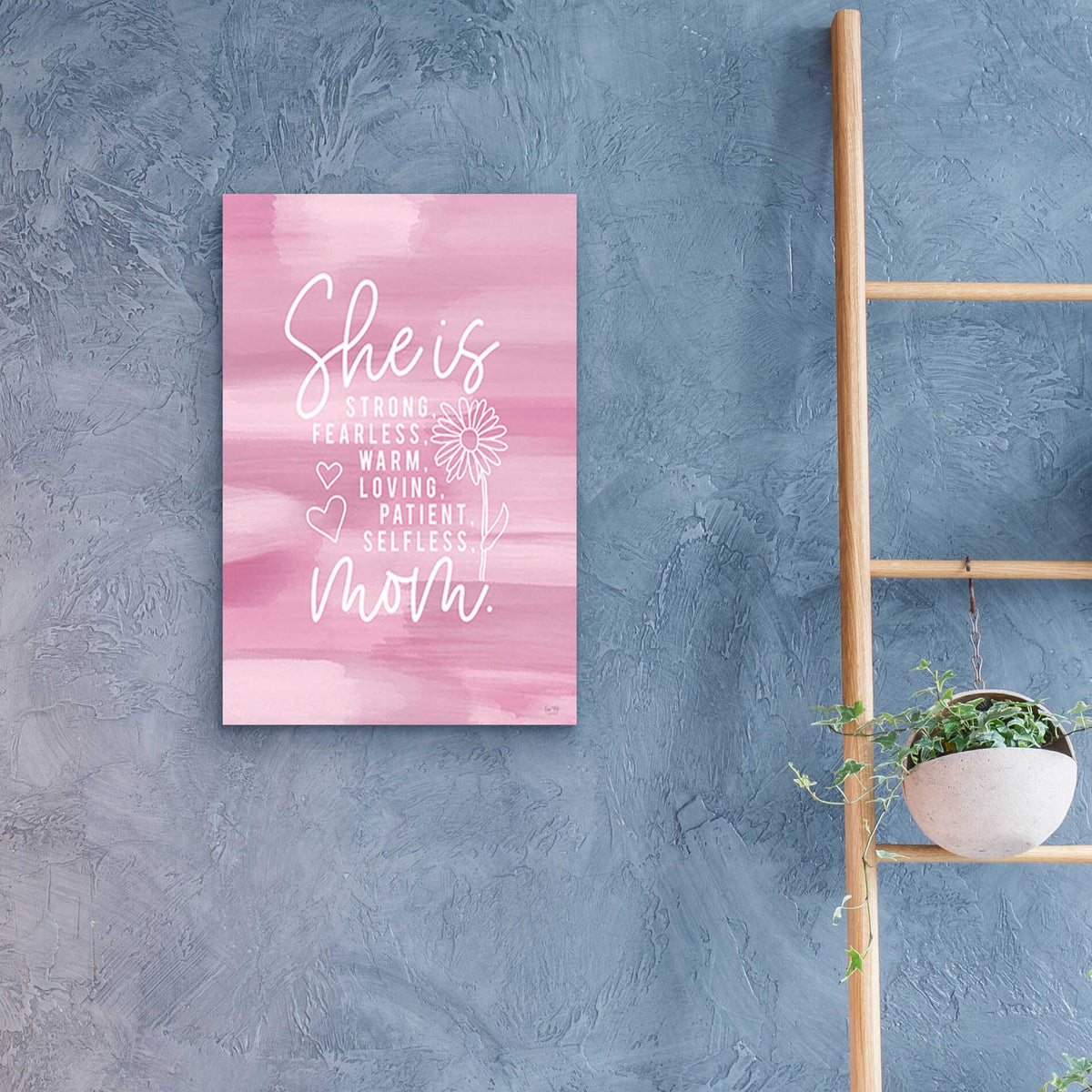 Epic Art 'She is Mom' by Lux + Me Designs, Acrylic Glass Wall Art,16x24