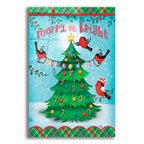 Epic Art 'Christmas Tree' by Mollie B., Acrylic Glass Wall Art