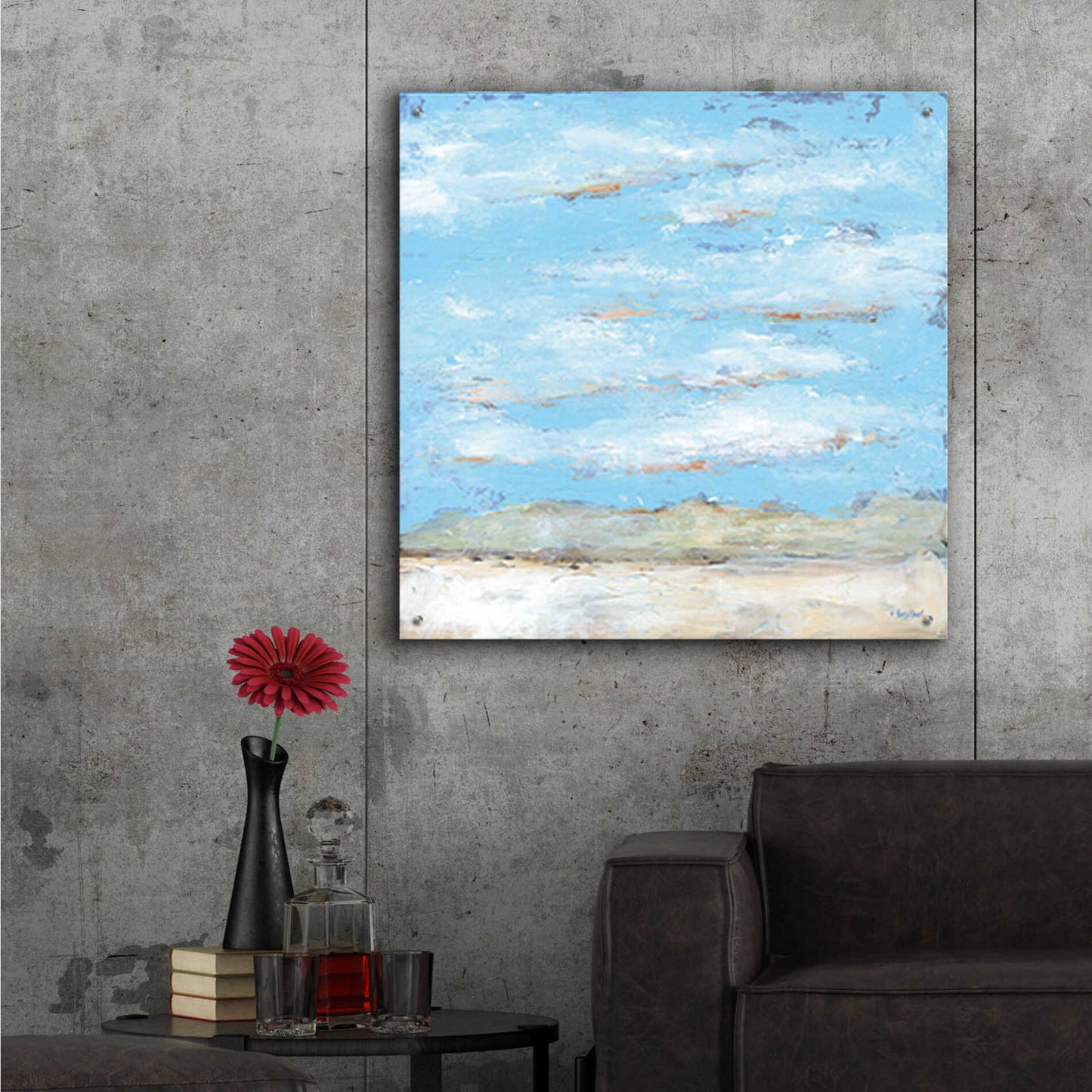 Epic Art 'Look Up, Part 2' by Roey Ebert, Acrylic Glass Wall Art,36x36