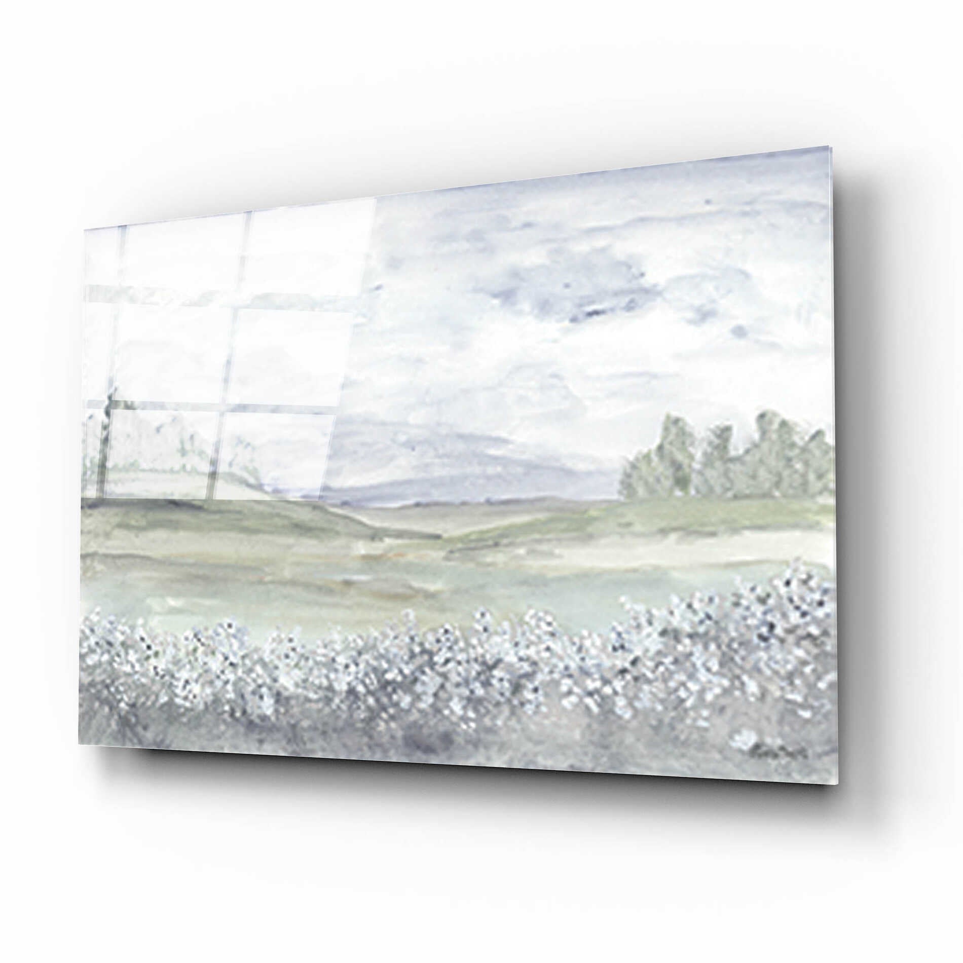 Epic Art 'Meadow' by Roey Ebert, Acrylic Glass Wall Art,16x12