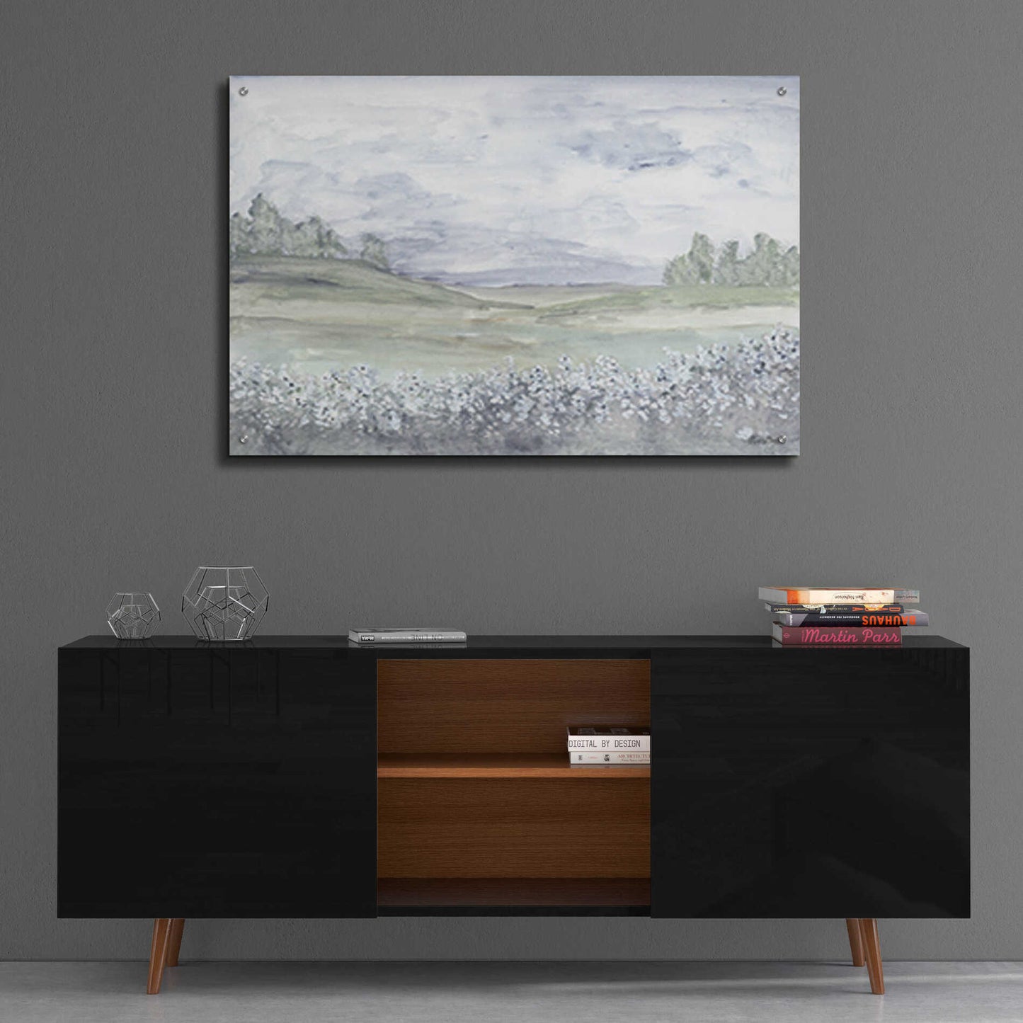 Epic Art 'Meadow' by Roey Ebert, Acrylic Glass Wall Art,36x24