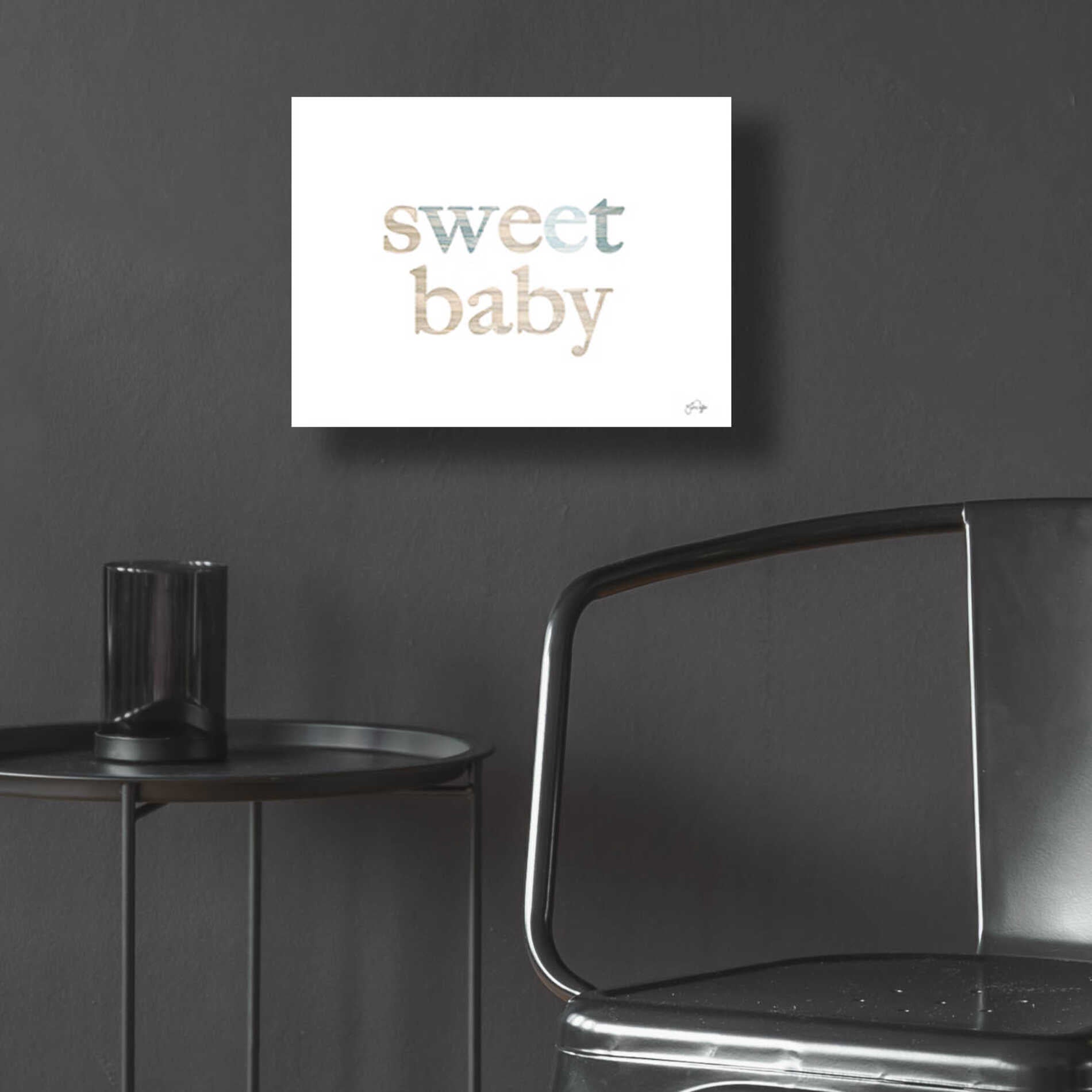 Epic Art 'Sweet Baby' by Yass Naffas Designs, Acrylic Glass Wall Art,16x12