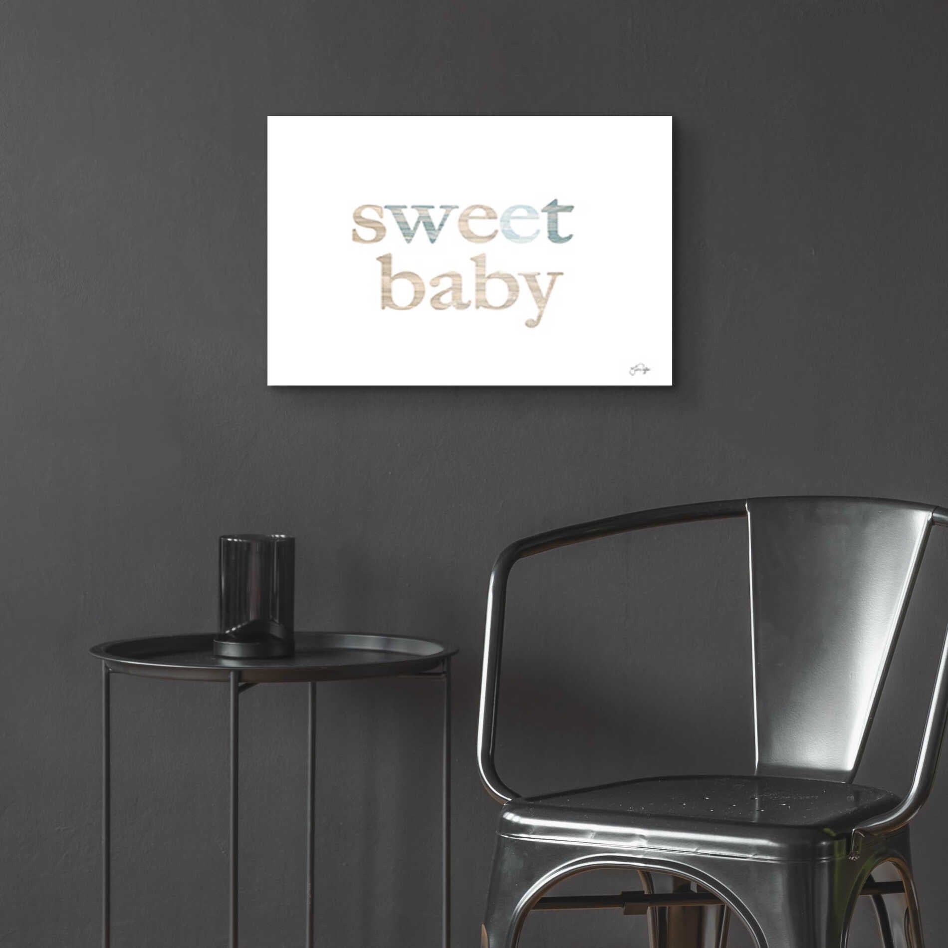 Epic Art 'Sweet Baby' by Yass Naffas Designs, Acrylic Glass Wall Art,24x16