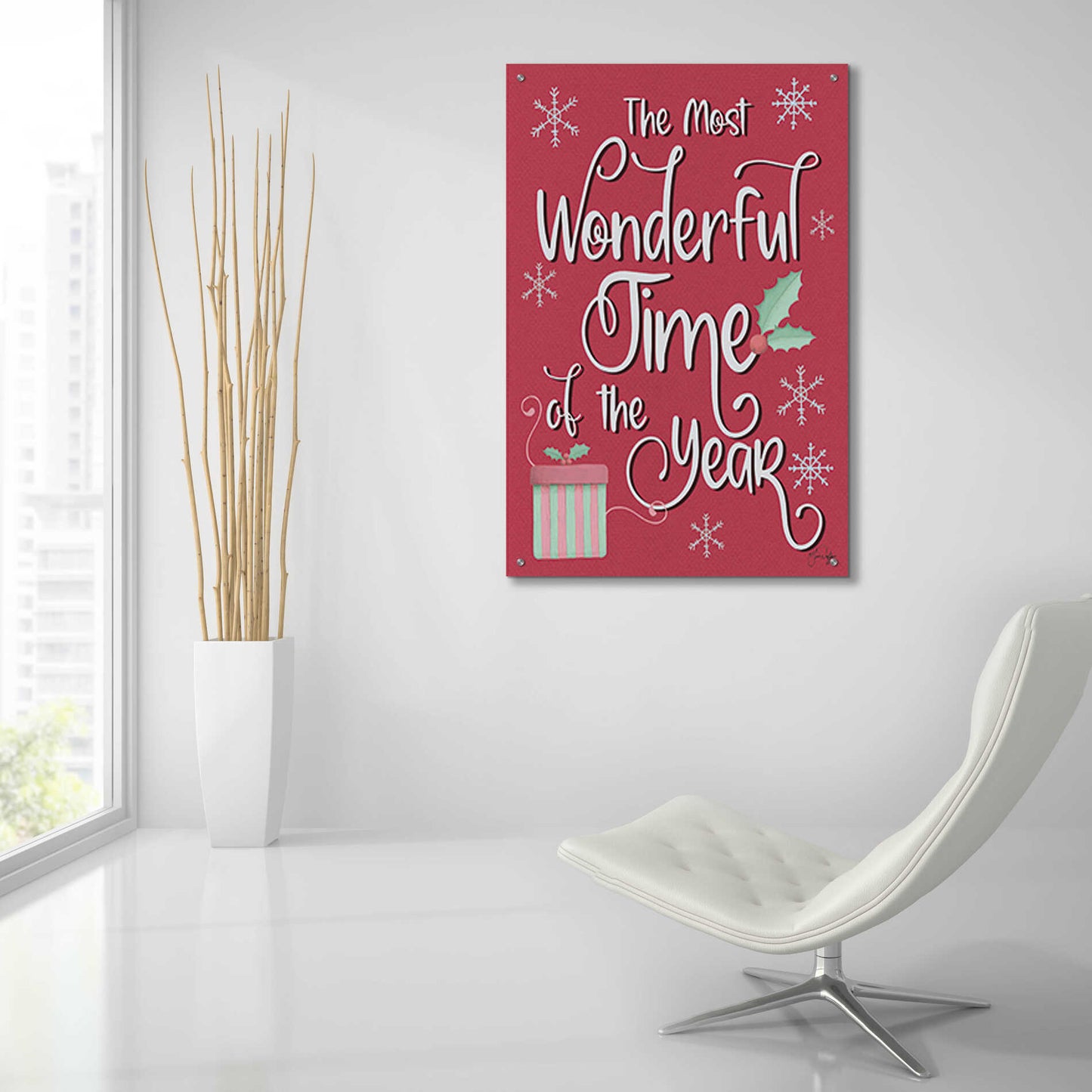 Epic Art 'The Most Wonderful' by Yass Naffas Designs, Acrylic Glass Wall Art,24x36