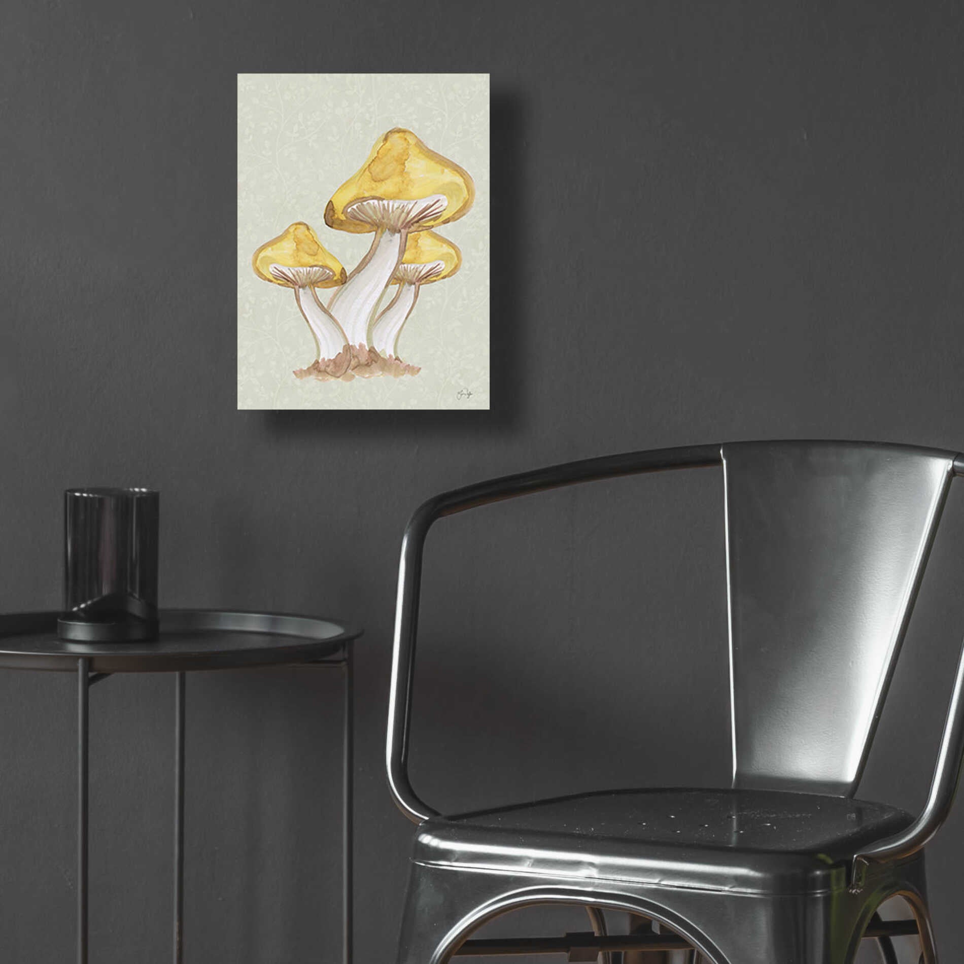 Epic Art 'Calming Mushrooms' by Yass Naffas Designs, Acrylic Glass Wall Art,12x16
