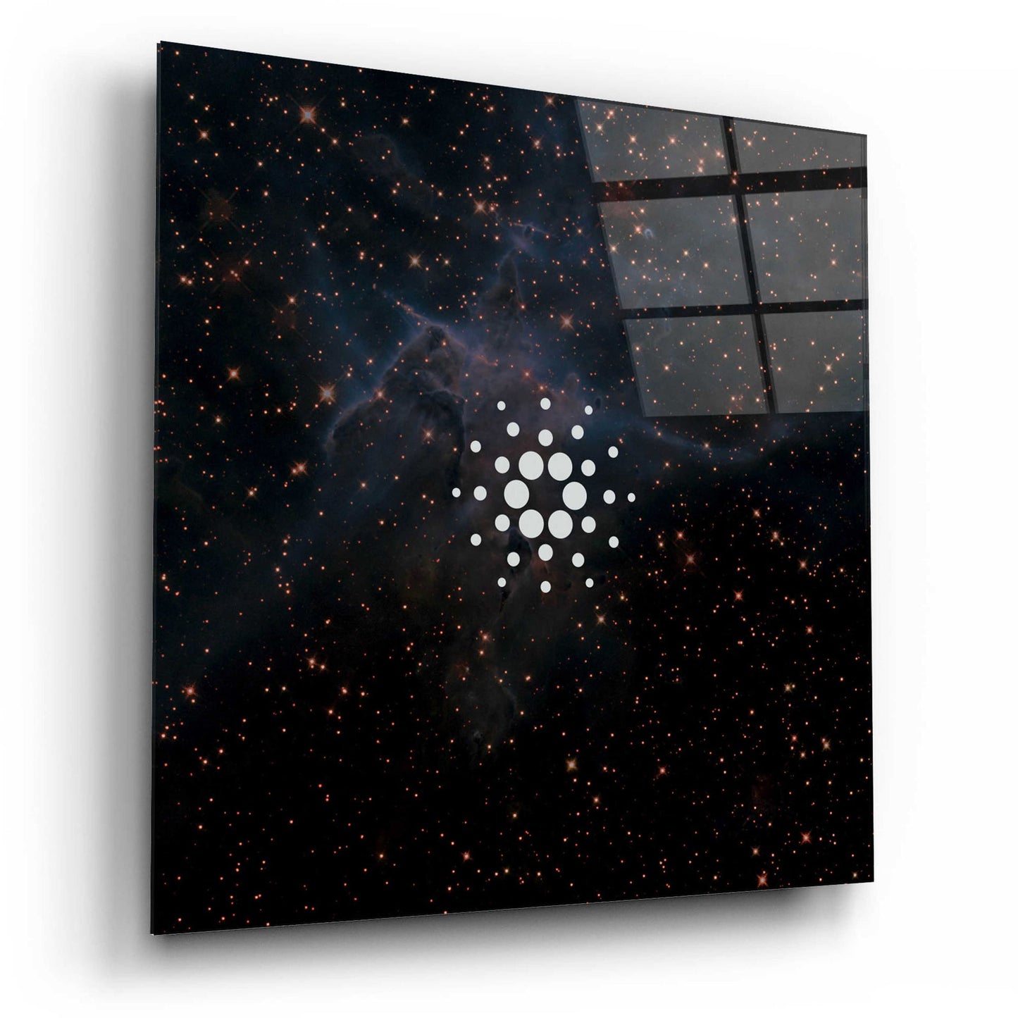 Epic Art 'Constellation Cardano' by Epic Portfolio, Acrylic Glass Wall Art,12x12