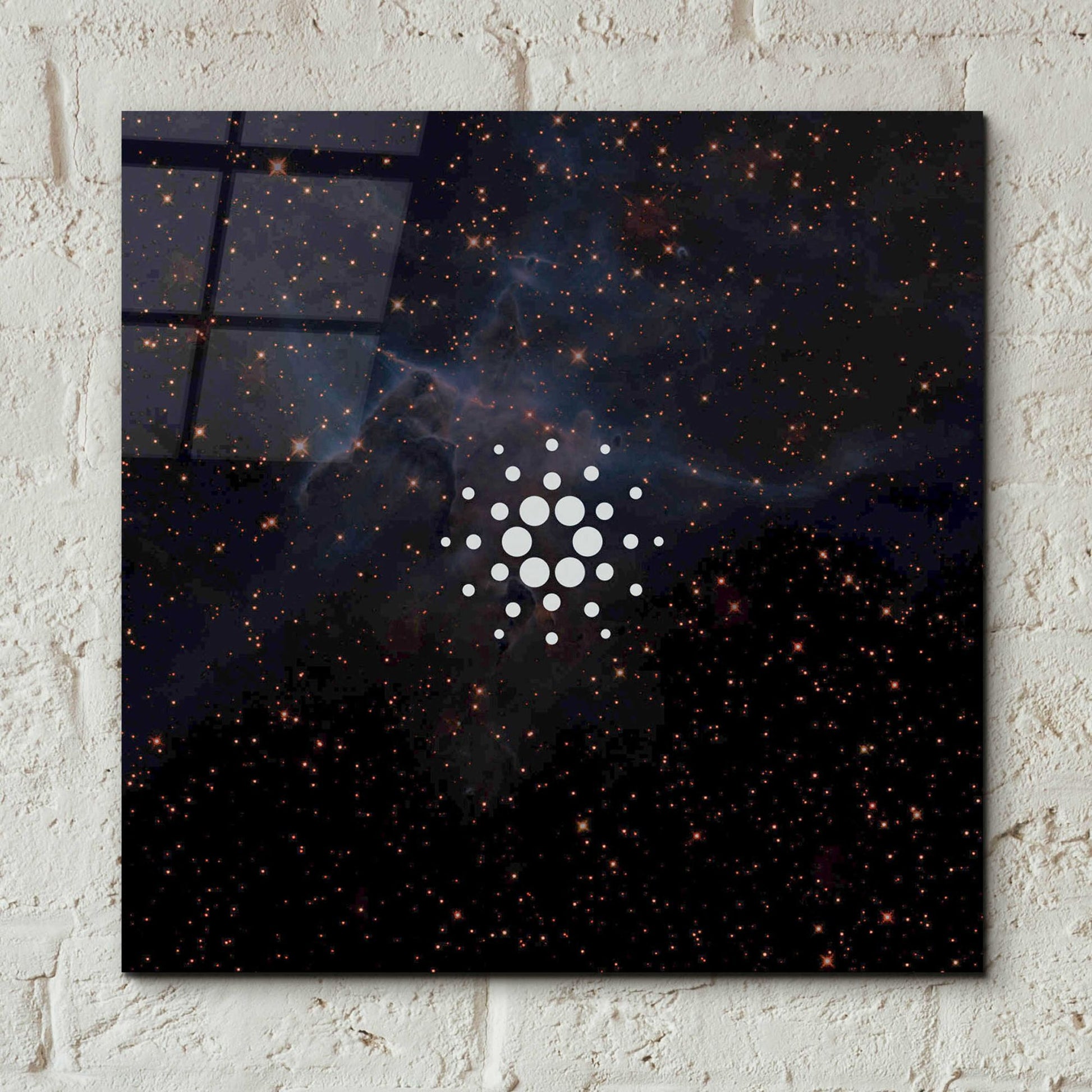 Epic Art 'Constellation Cardano' by Epic Portfolio, Acrylic Glass Wall Art,12x12