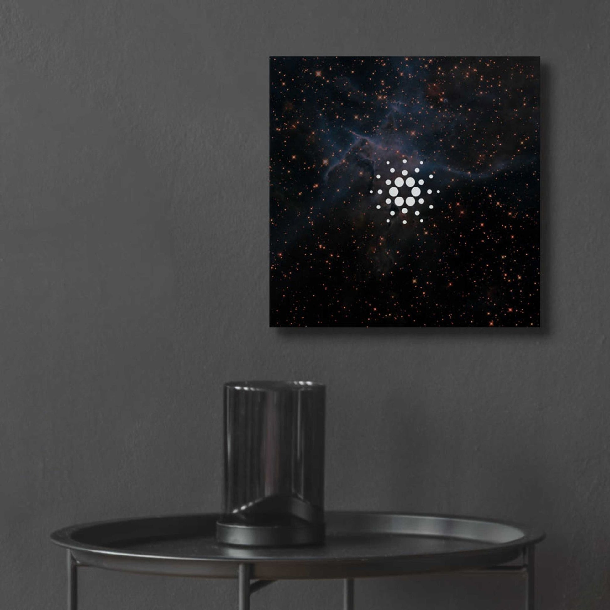 Epic Art 'Constellation Cardano' by Epic Portfolio, Acrylic Glass Wall Art,12x12