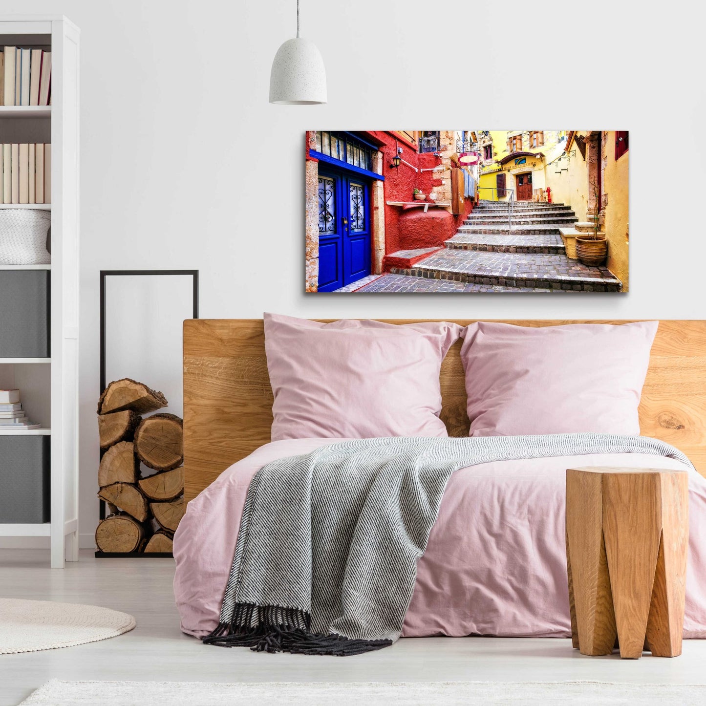 Epic Art 'A Casa' by Epic Portfolio, Acrylic Glass Wall Art,48x24