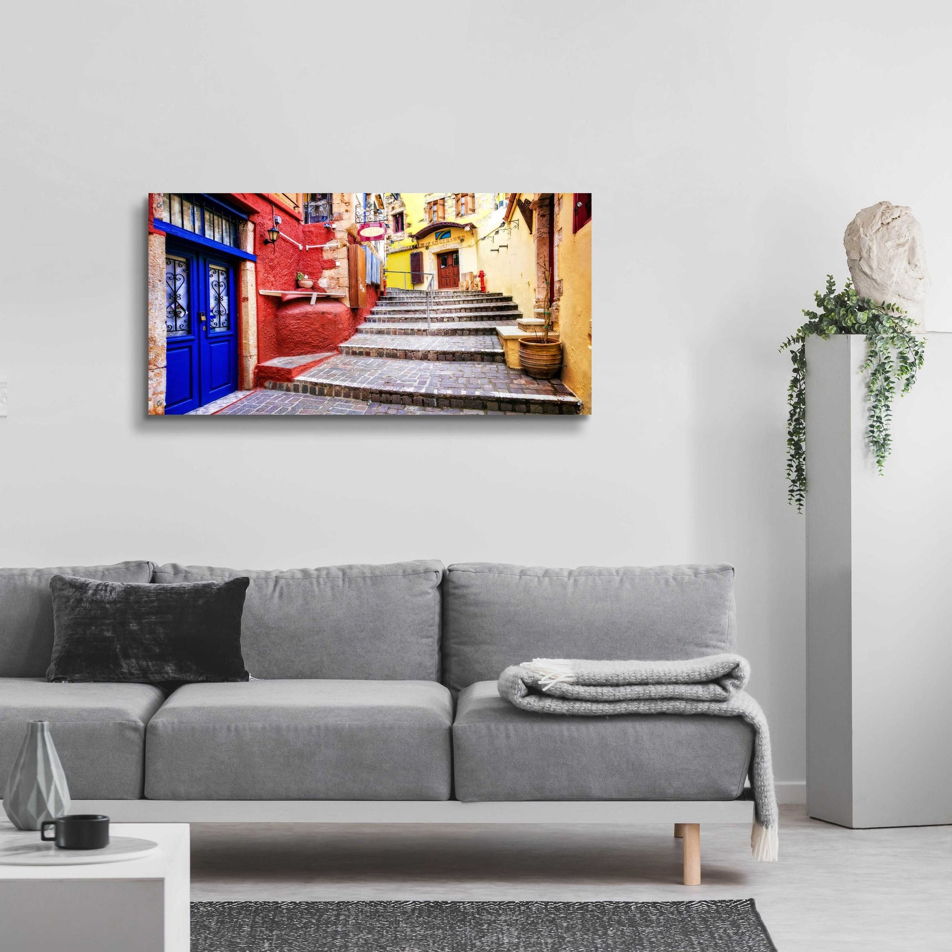 Epic Art 'A Casa' by Epic Portfolio, Acrylic Glass Wall Art,48x24