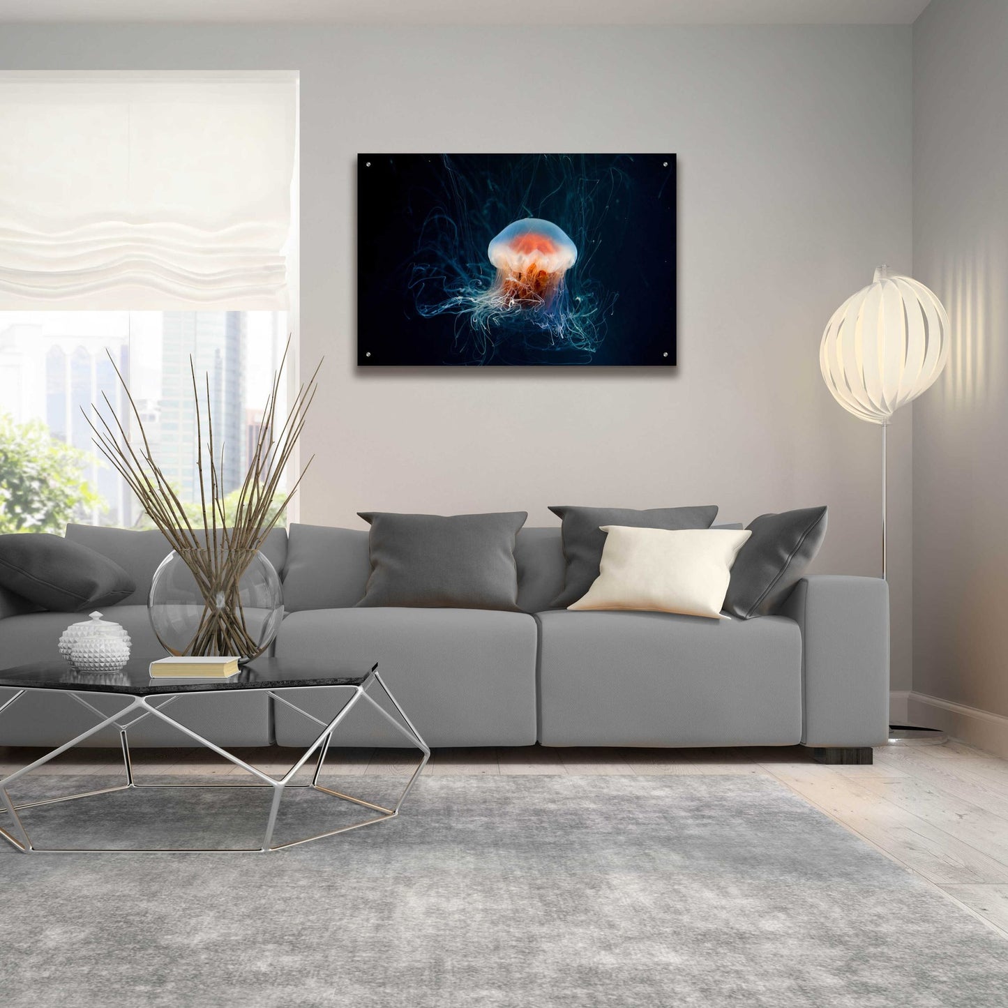 Epic Art 'Blast Off' by Epic Portfolio, Acrylic Glass Wall Art,36x24