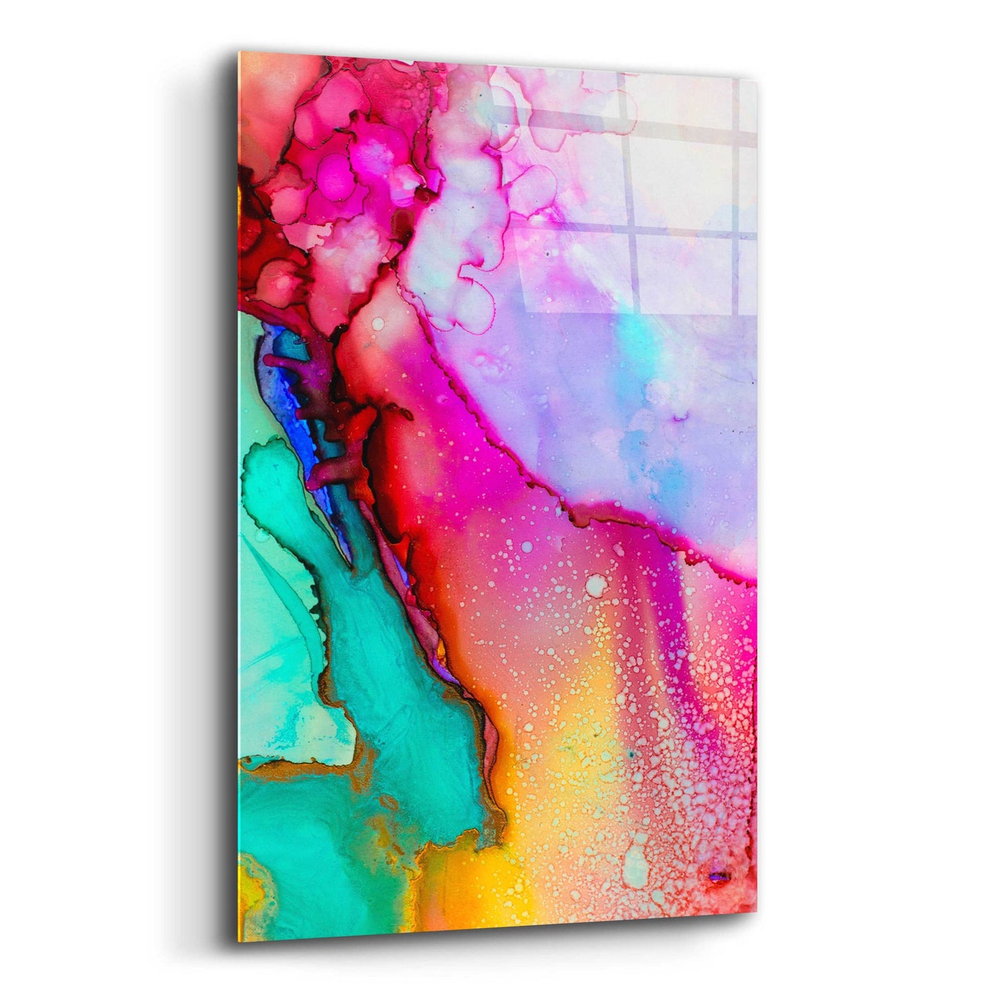 Epic Art 'Boil Over' by Epic Portfolio, Acrylic Glass Wall Art,12x16