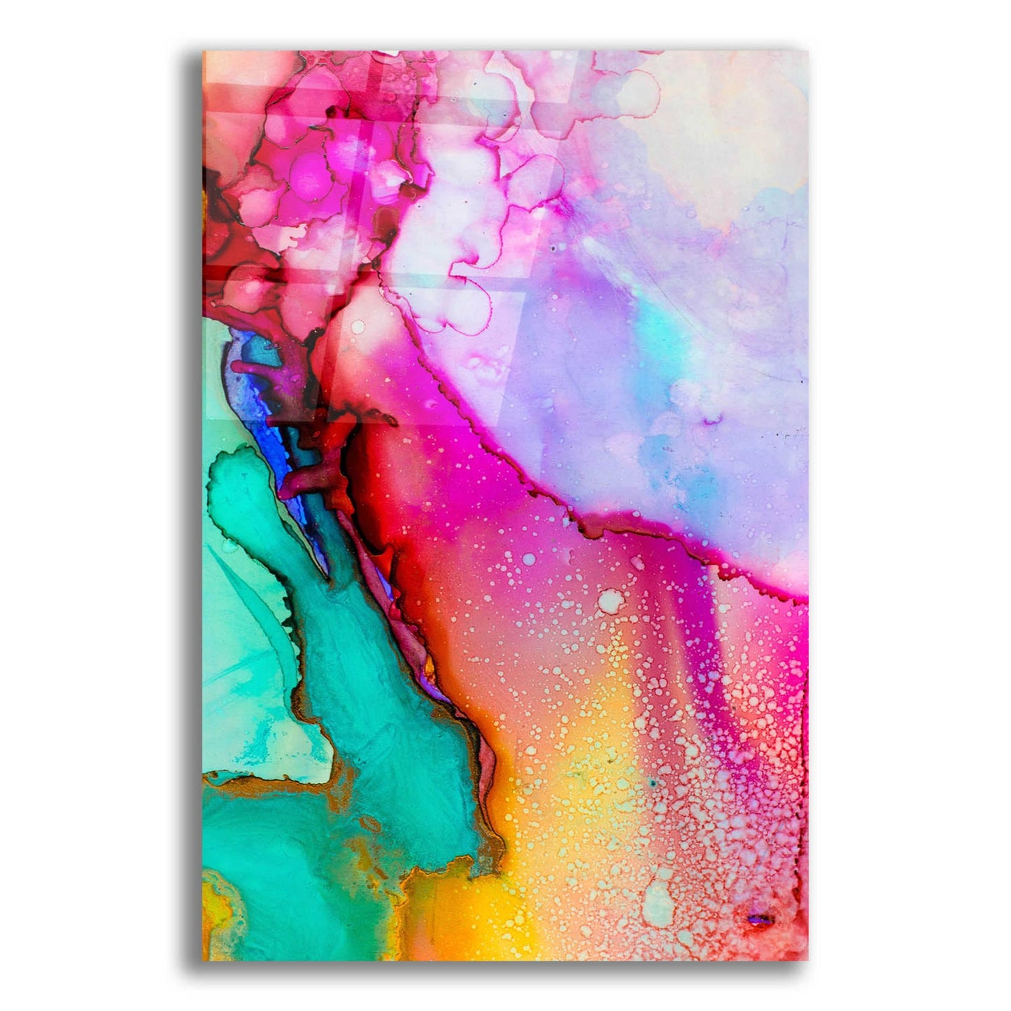 Epic Art 'Boil Over' by Epic Portfolio, Acrylic Glass Wall Art,12x16