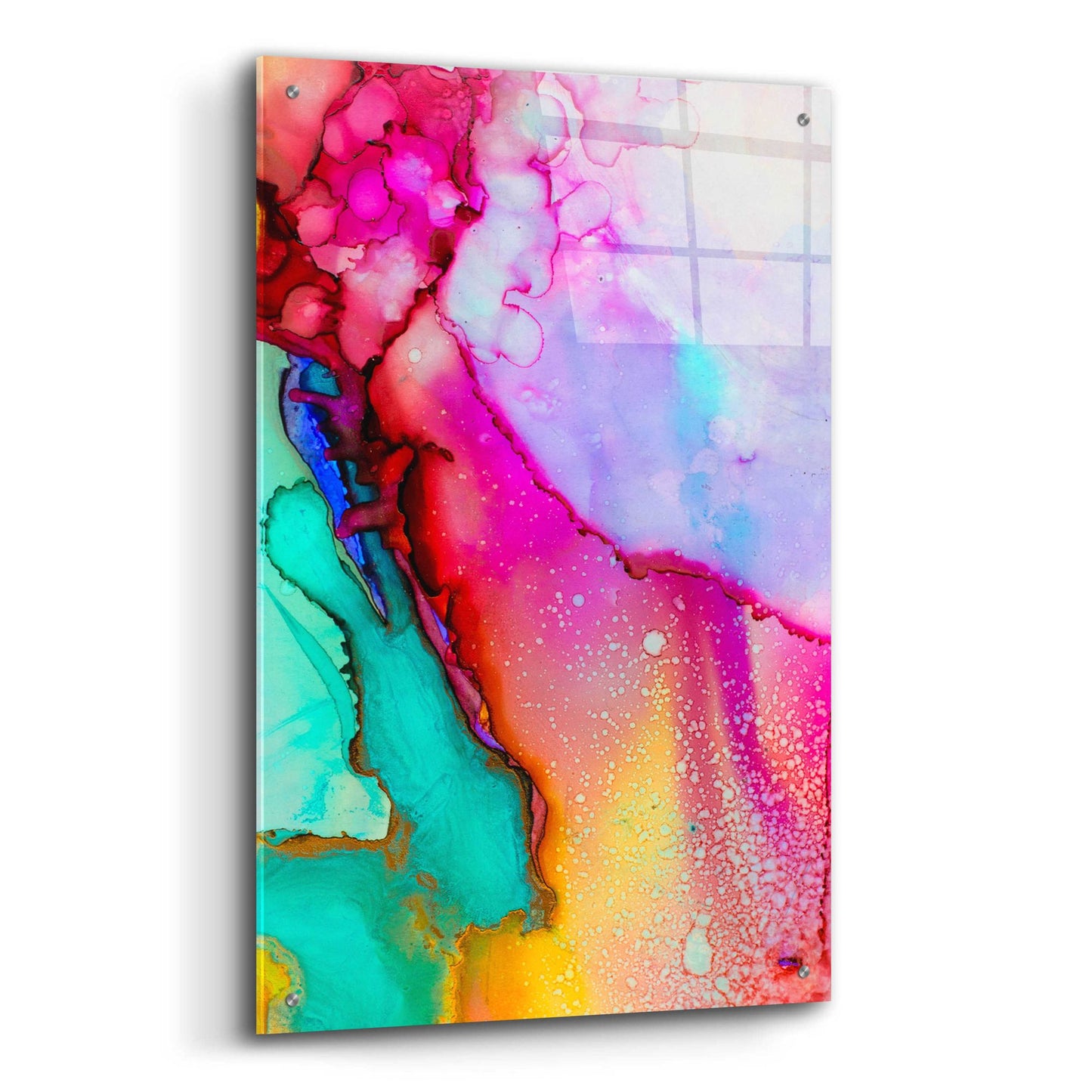 Epic Art 'Boil Over' by Epic Portfolio, Acrylic Glass Wall Art,24x36