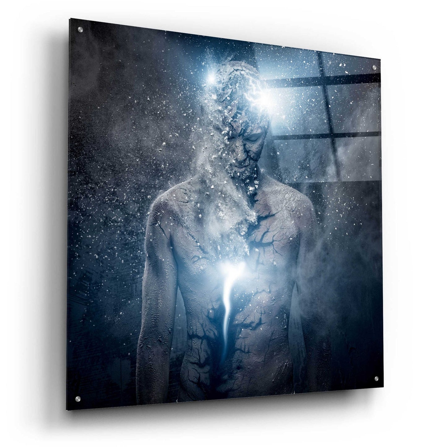 Epic Art 'Fleeing Of The Soul' by Epic Portfolio, Acrylic Glass Wall Art,36x36