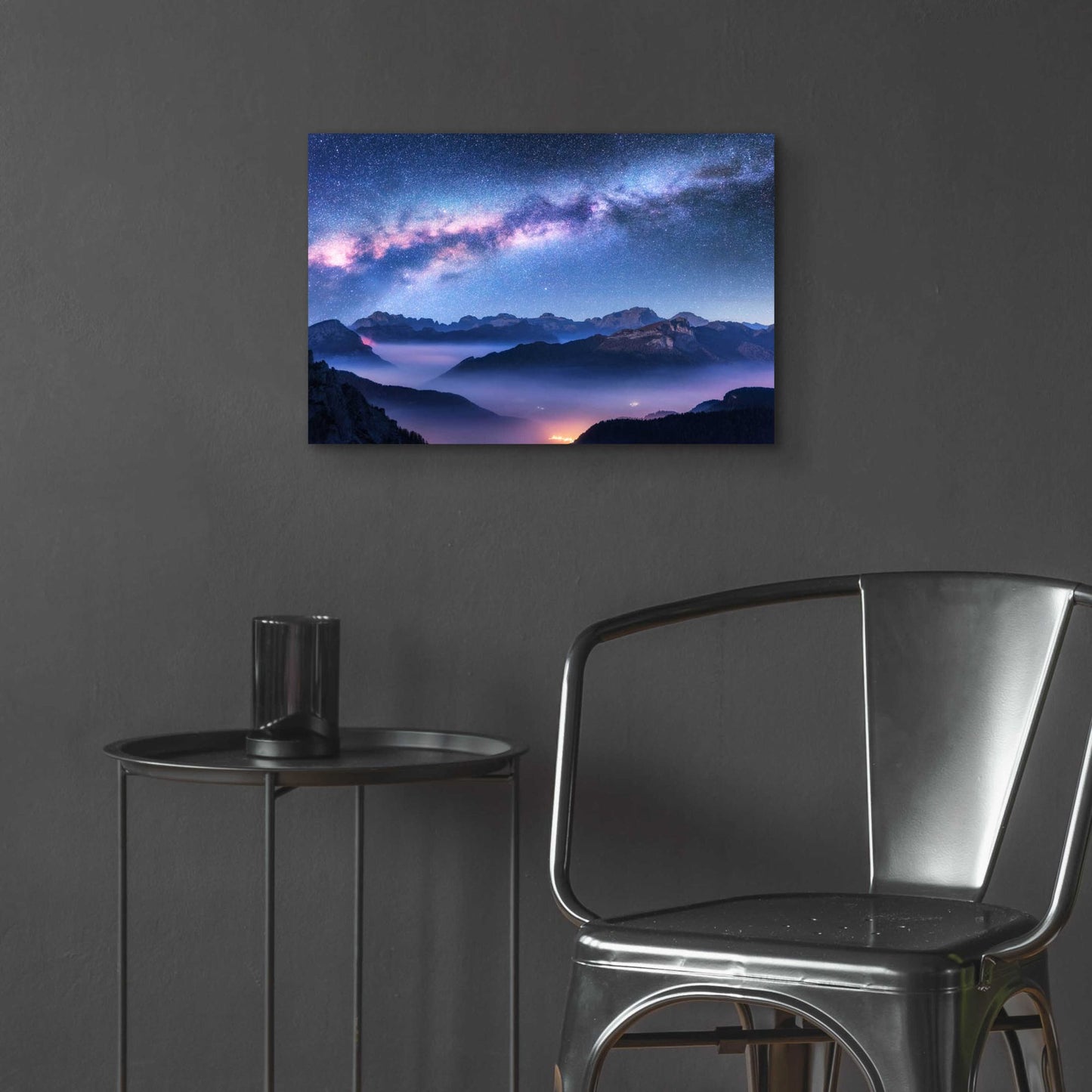 Epic Art 'Inside The Milky Way' by Epic Portfolio, Acrylic Glass Wall Art,24x16