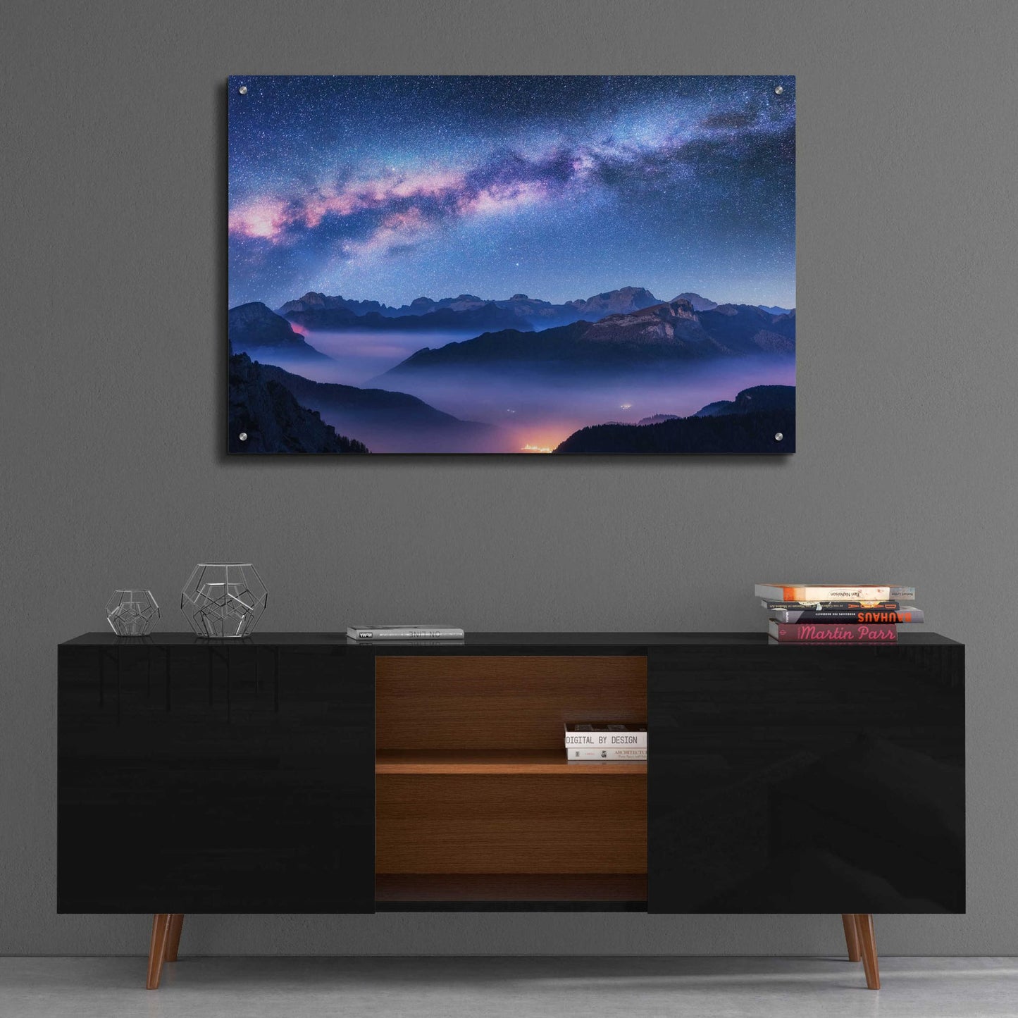 Epic Art 'Inside The Milky Way' by Epic Portfolio, Acrylic Glass Wall Art,36x24