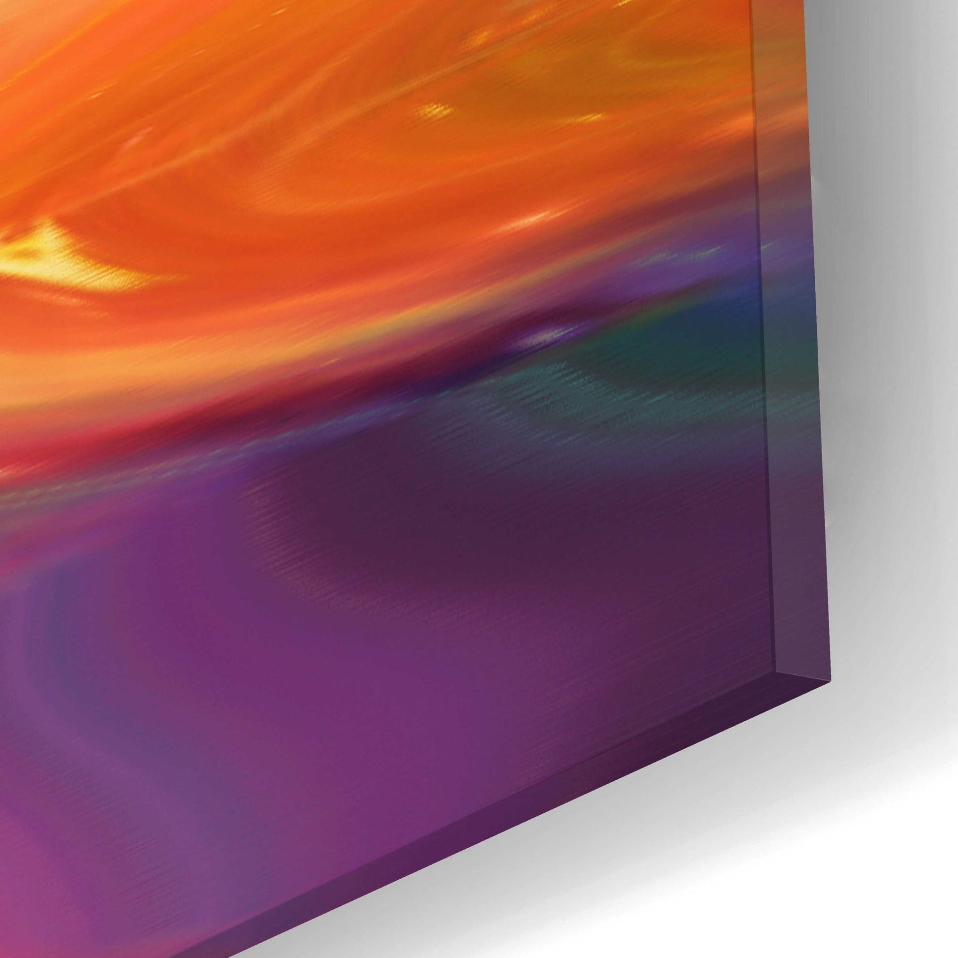 Epic Art 'Liquid Galaxy' by Epic Portfolio, Acrylic Glass Wall Art,12x12