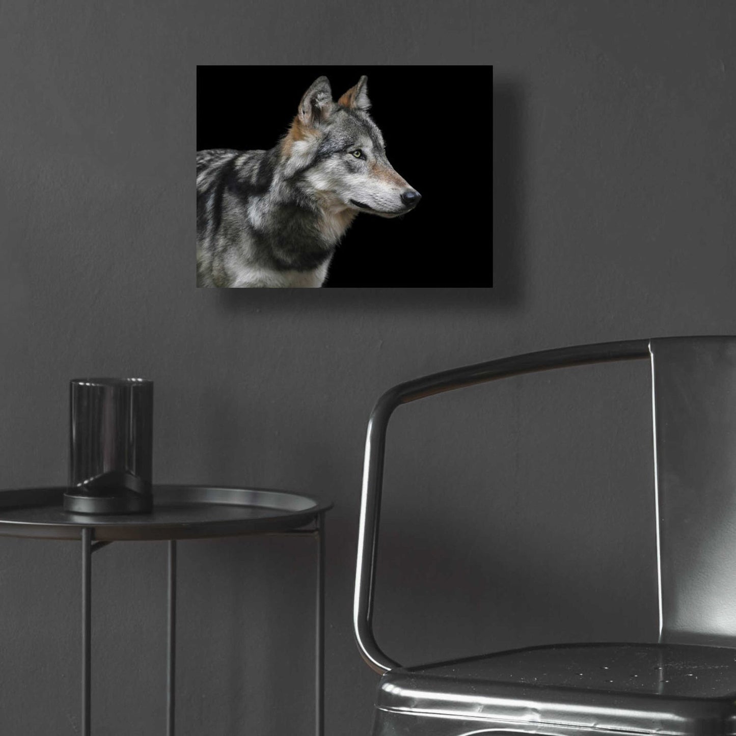 Epic Art 'Wolf' by Epic Portfolio, Acrylic Glass Wall Art,16x12