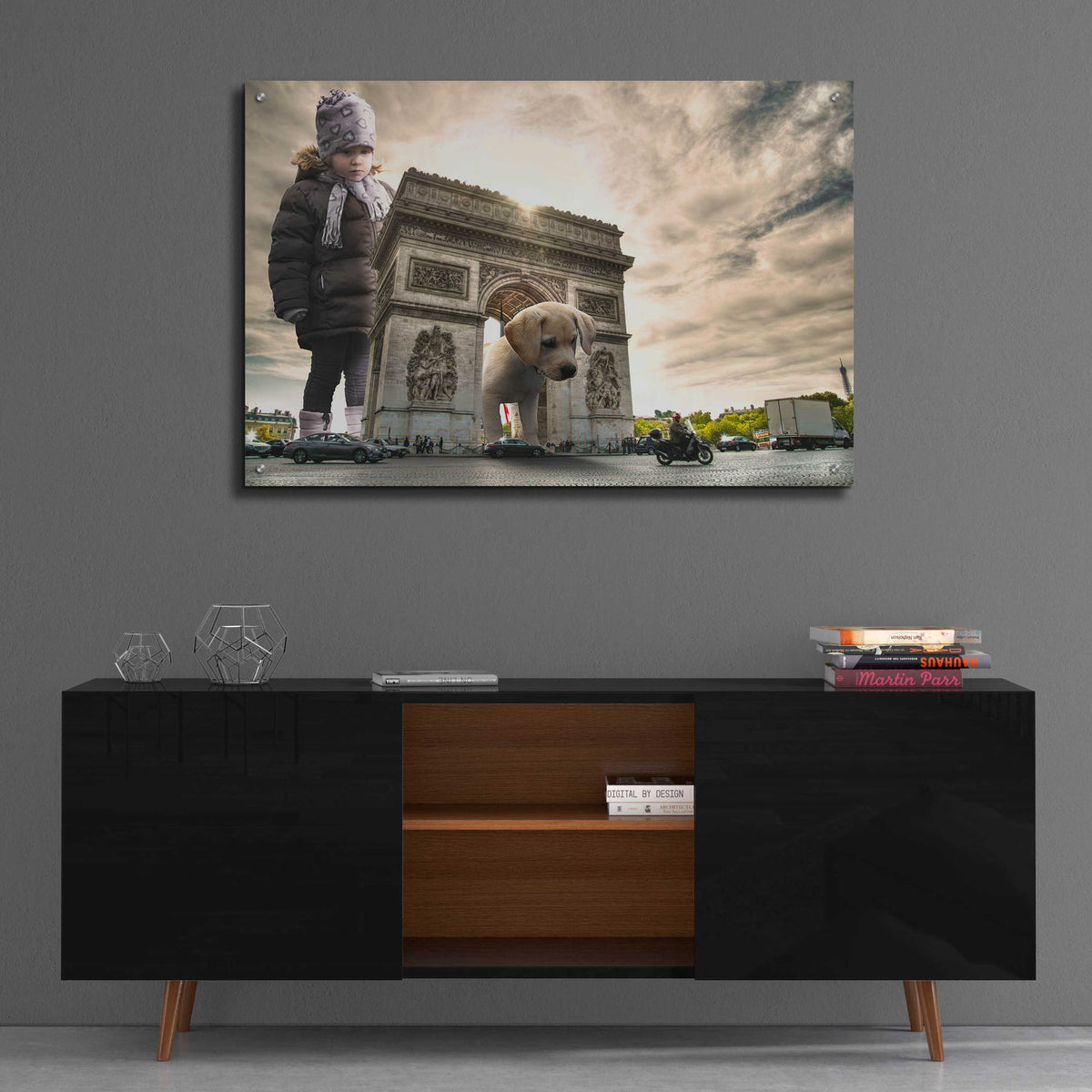 Epic Art 'Playtime' by Alan, Acrylic Glass Wall Art,36x24