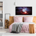 Epic Art 'Call of the Wild' by Alan, Acrylic Glass Wall Art,48x24