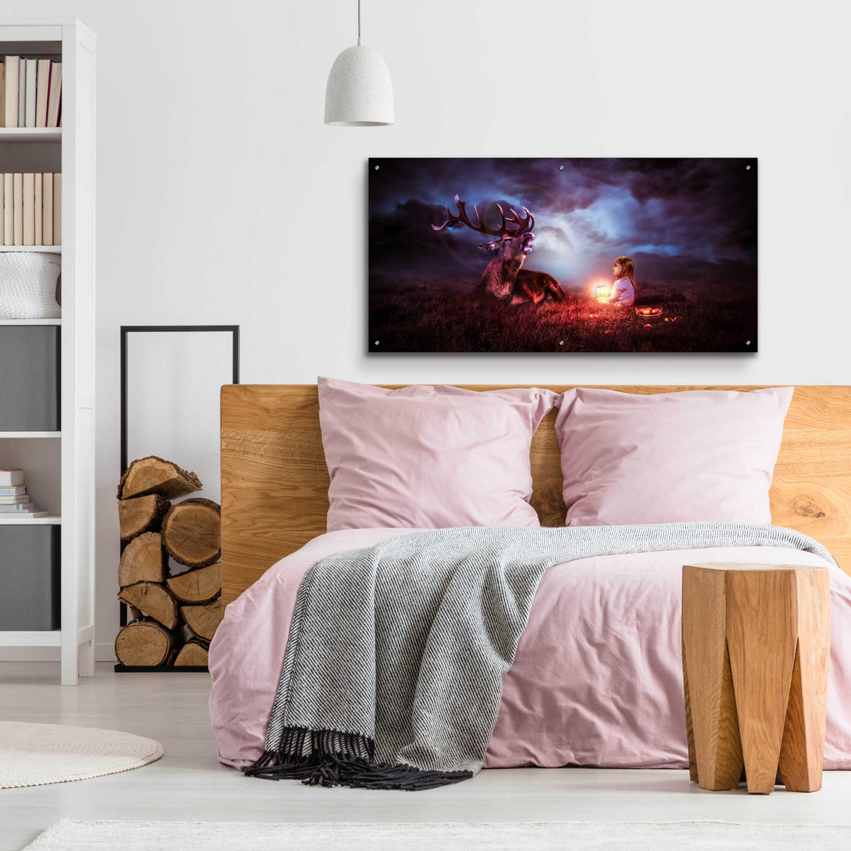 Epic Art 'Call of the Wild' by Alan, Acrylic Glass Wall Art,48x24