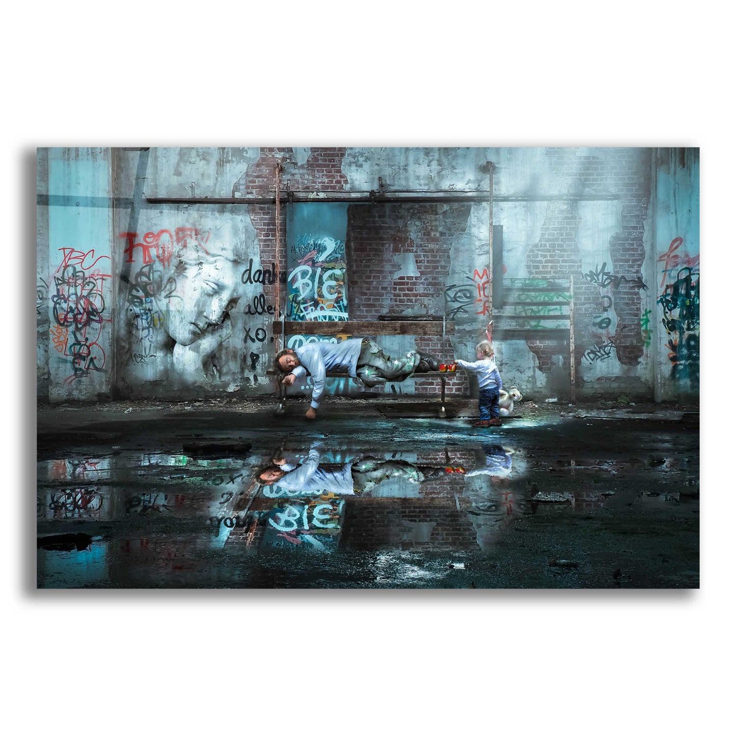 Epic Art 'Care to Share' by Alan, Acrylic Glass Wall Art