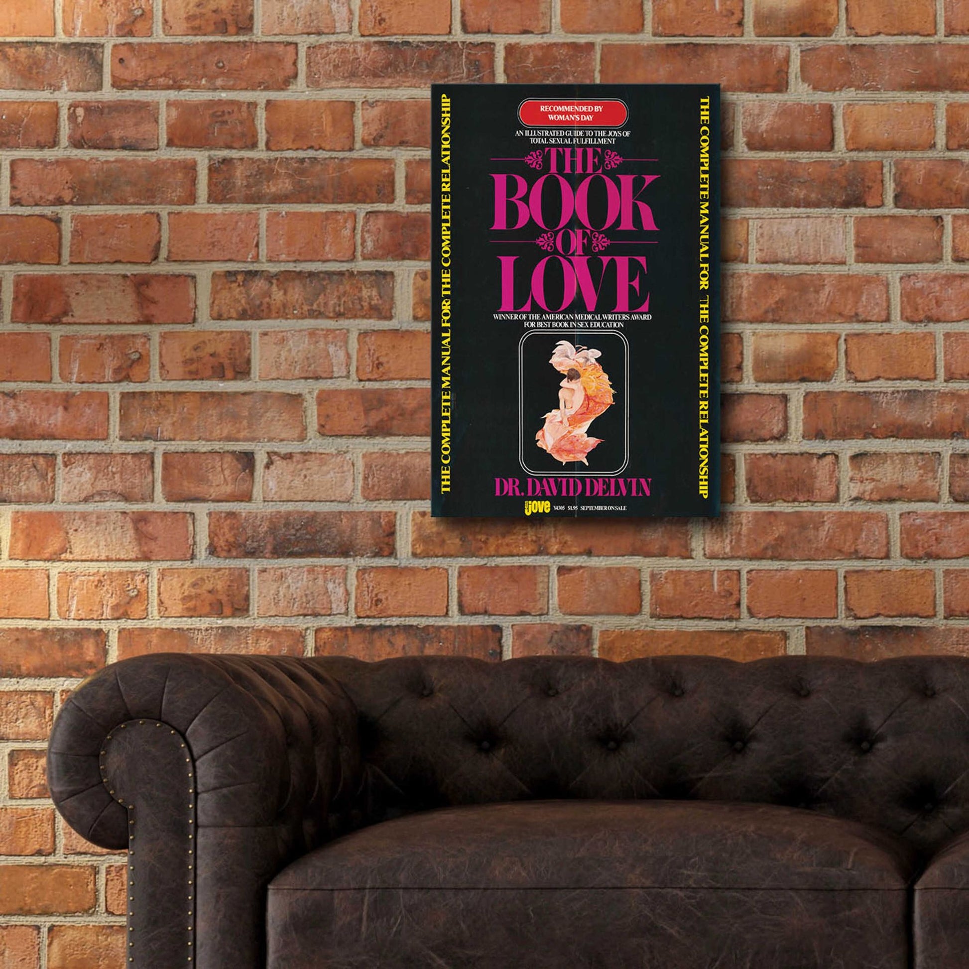 Epic Art 'The Book Of Love (1977)' by Epic Portfolio, Acrylic Glass Wall Art,16x24