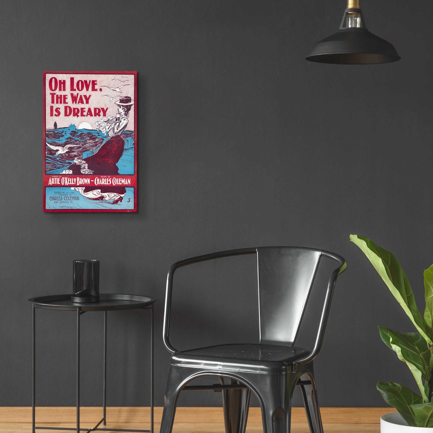 Epic Art 'Oh Love, The Way Is Dreary (1901)' by Epic Portfolio, Acrylic Glass Wall Art,16x24