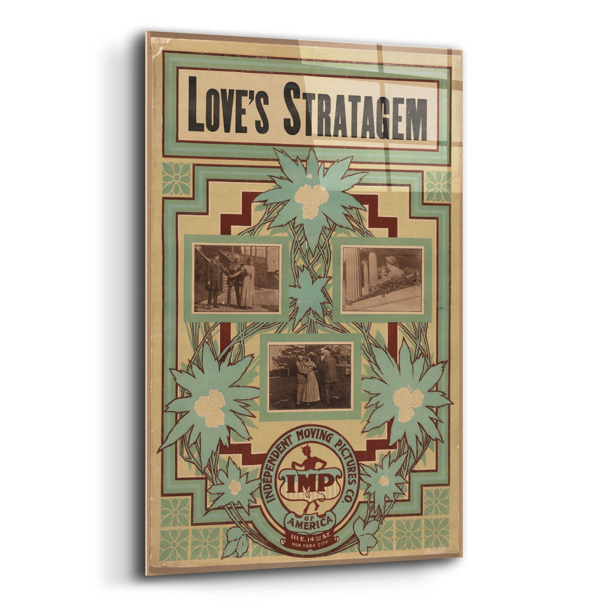 Epic Art 'Love’S Stratagem (1909)' by Epic Portfolio, Acrylic Glass Wall Art,12x16