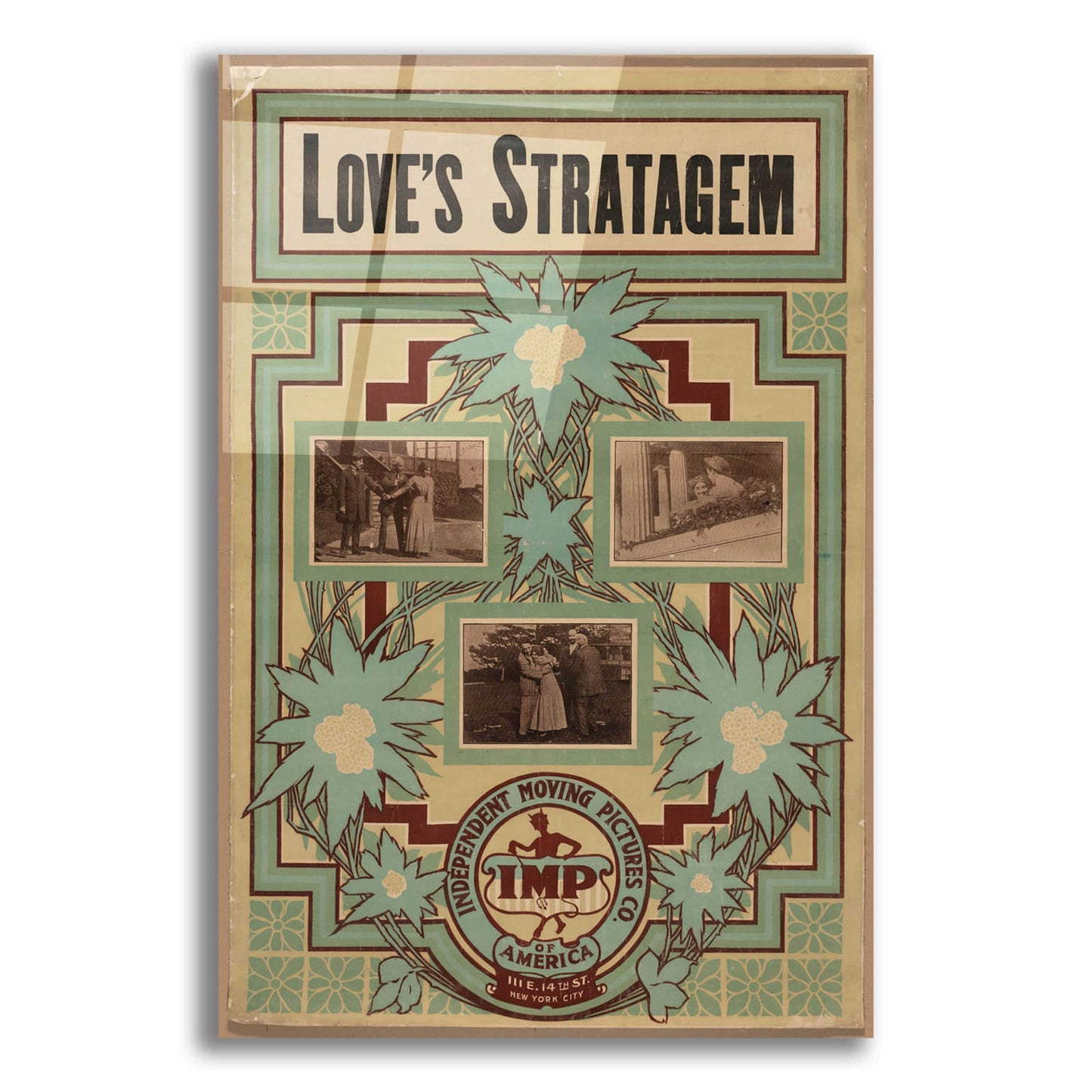 Epic Art 'Love’S Stratagem (1909)' by Epic Portfolio, Acrylic Glass Wall Art,12x16