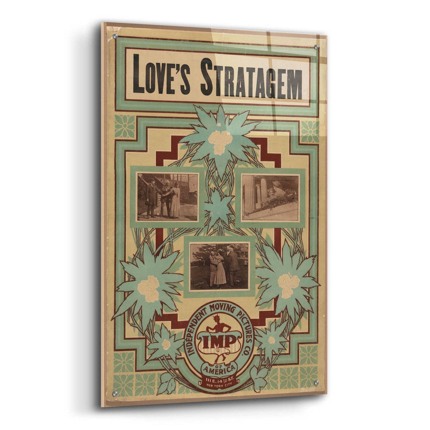 Epic Art 'Love’S Stratagem (1909)' by Epic Portfolio, Acrylic Glass Wall Art,24x36