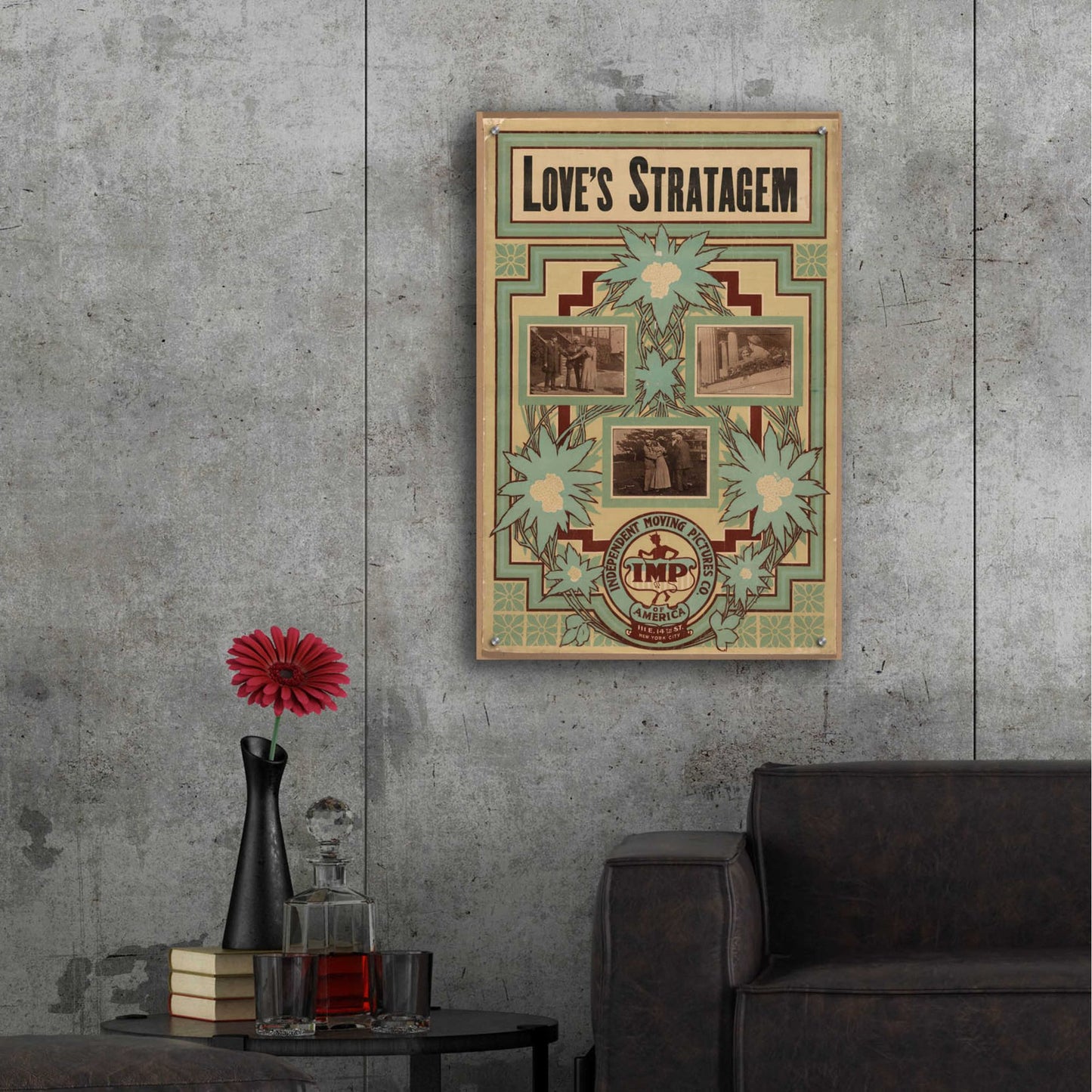 Epic Art 'Love’S Stratagem (1909)' by Epic Portfolio, Acrylic Glass Wall Art,24x36