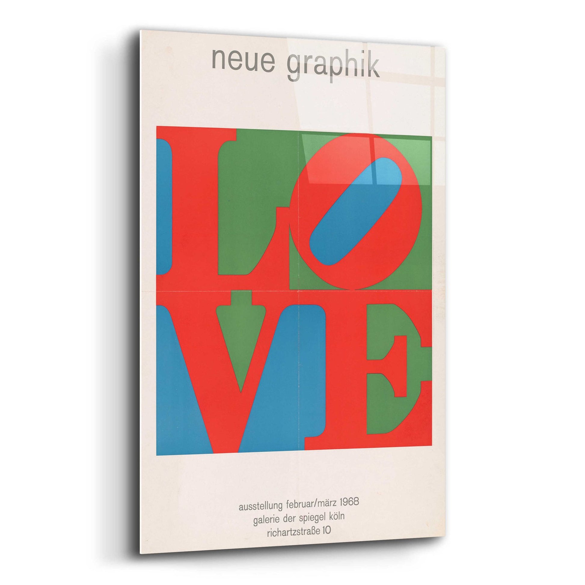 Epic Art 'Love. Neue Graphik (1968)' by Epic Portfolio, Acrylic Glass Wall Art,12x16