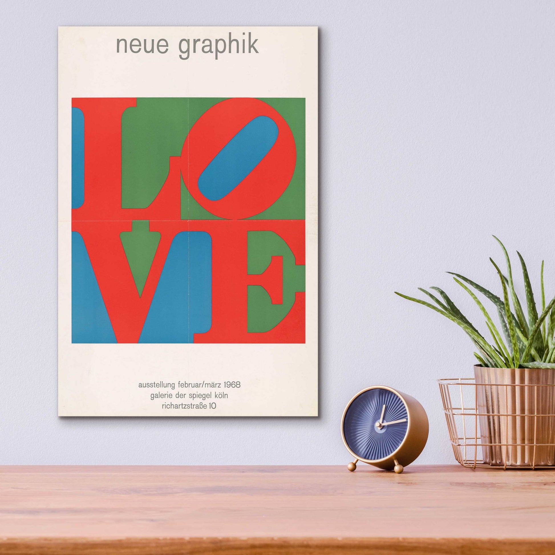 Epic Art 'Love. Neue Graphik (1968)' by Epic Portfolio, Acrylic Glass Wall Art,12x16