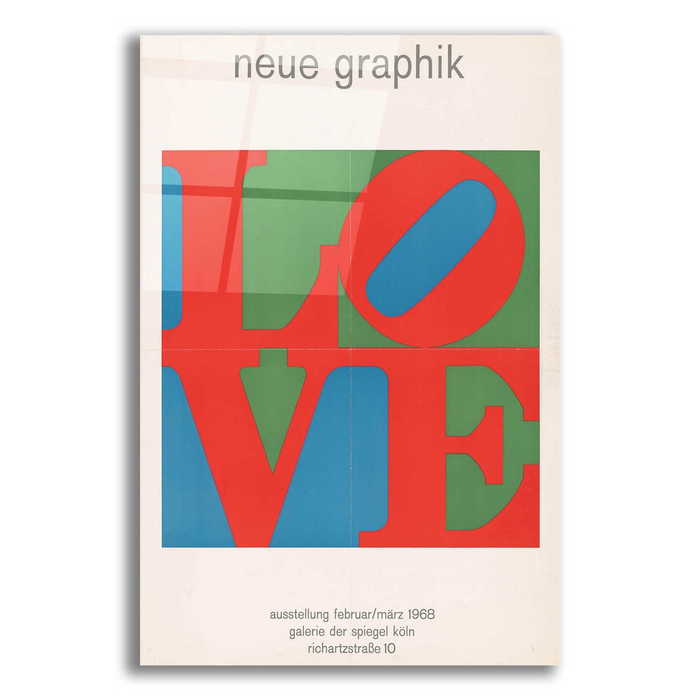 Epic Art 'Love. Neue Graphik (1968)' by Epic Portfolio, Acrylic Glass Wall Art,12x16