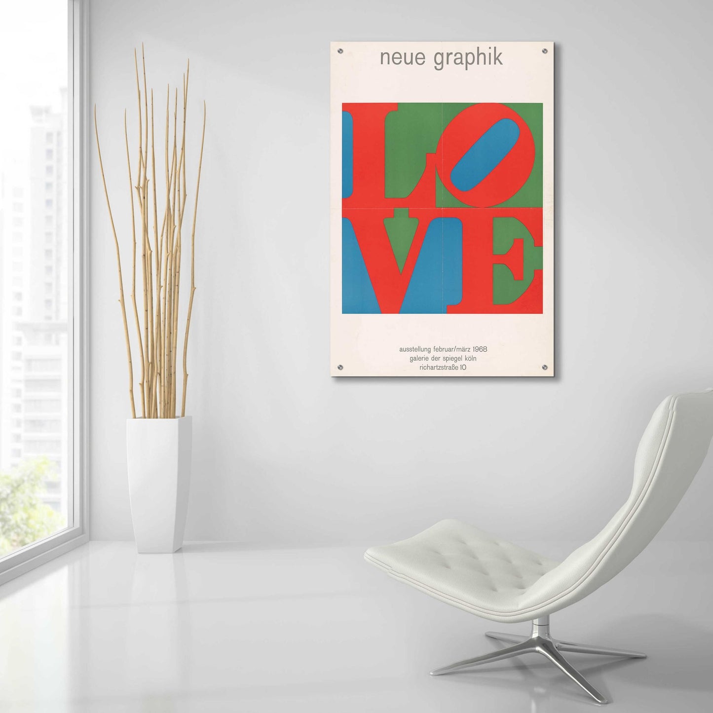 Epic Art 'Love. Neue Graphik (1968)' by Epic Portfolio, Acrylic Glass Wall Art,24x36