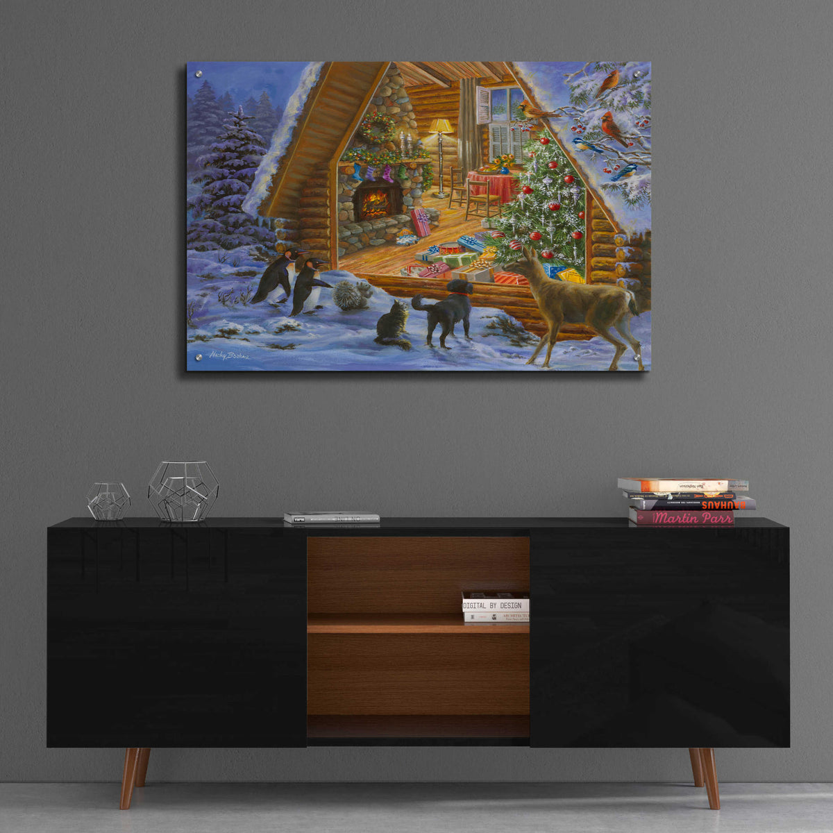 Epic Art 'Let’s Get Together' by Nicky Boehme, Acrylic Glass Wall Art,36x24