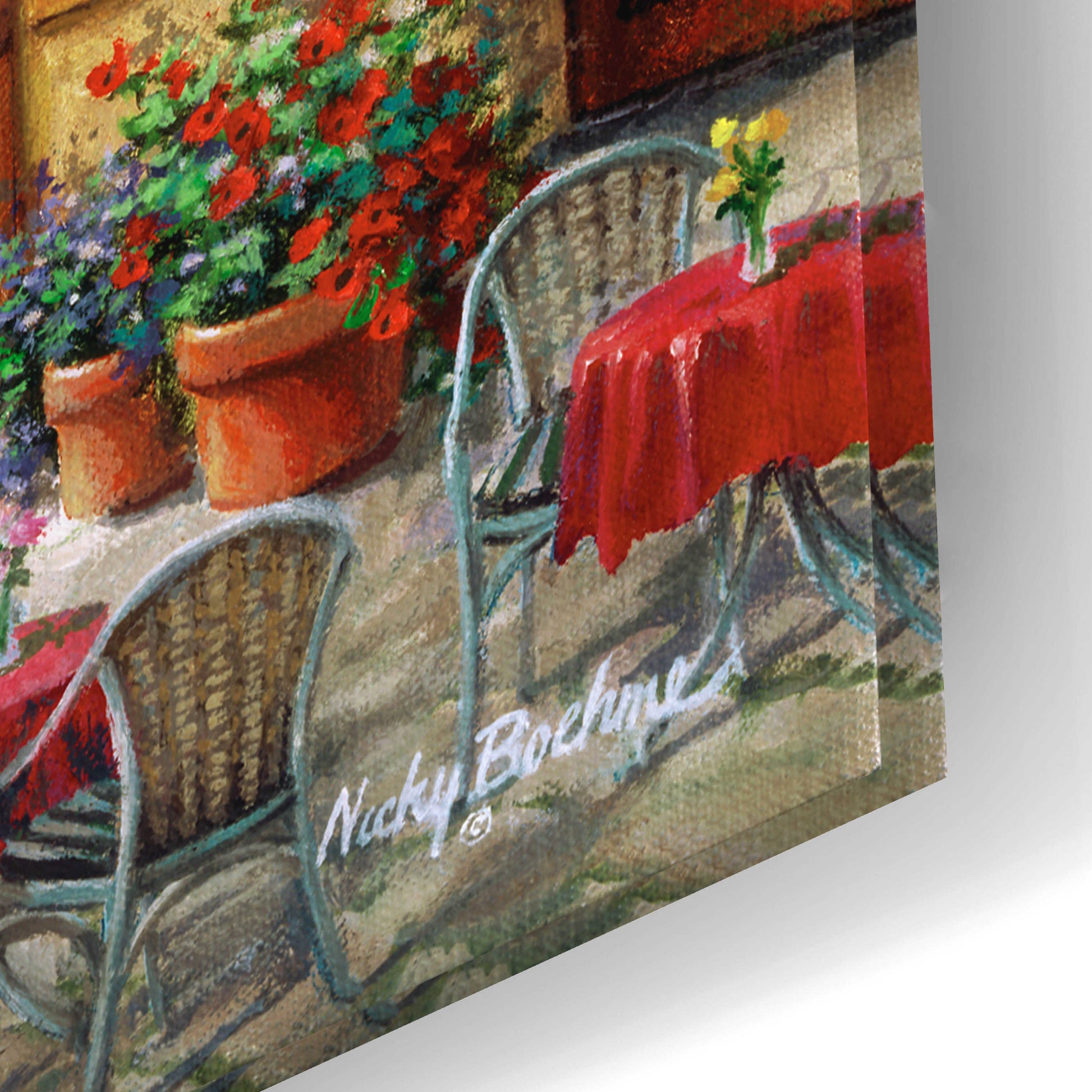 Epic Art 'Buon Appetito' by Nicky Boehme, Acrylic Glass Wall Art,24x16