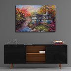 Epic Art 'There's No Place Like Home' by Nicky Boehme, Acrylic Glass Wall Art,36x24