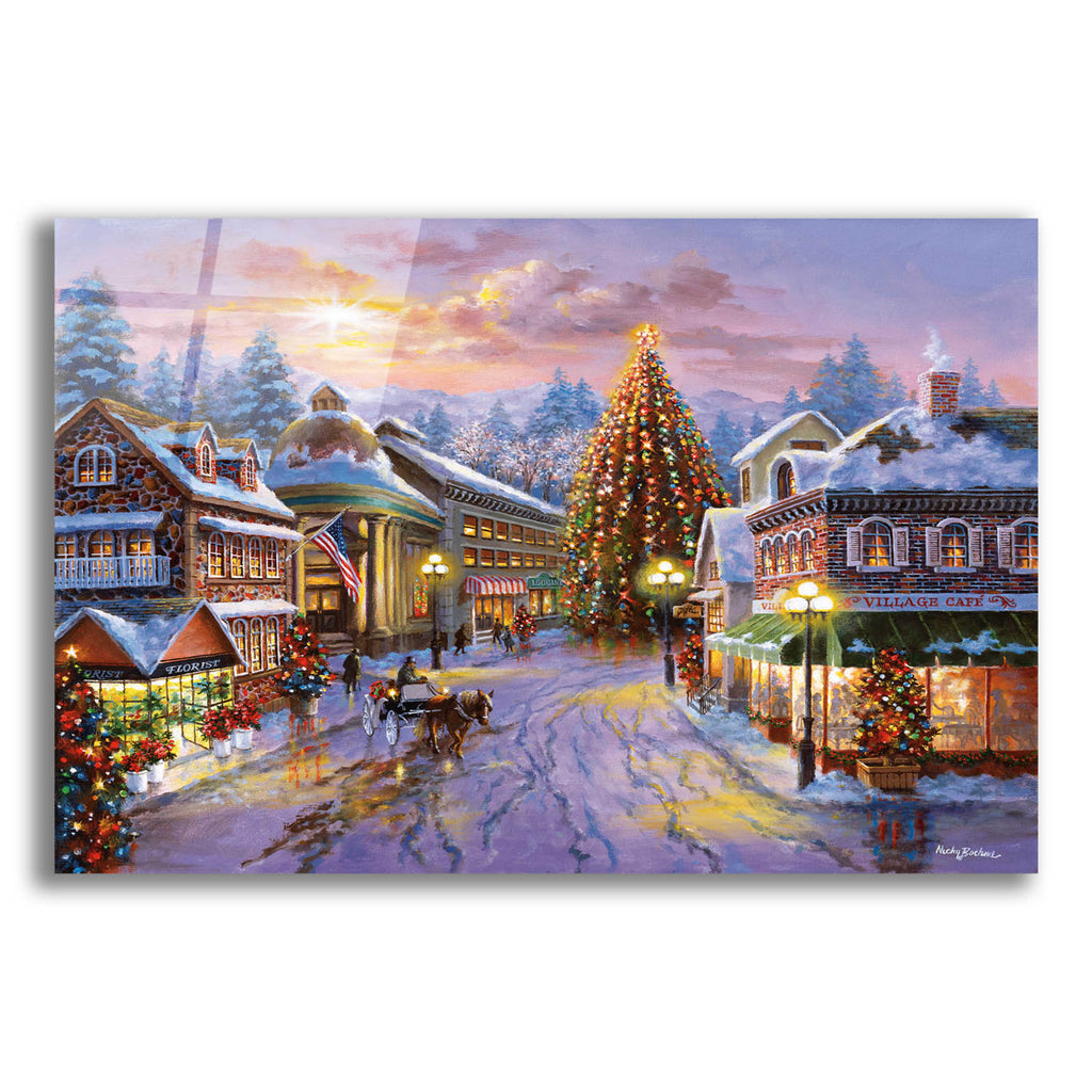 Epic Art 'Christmas Eve' by Nicky Boehme, Acrylic Glass Wall Art