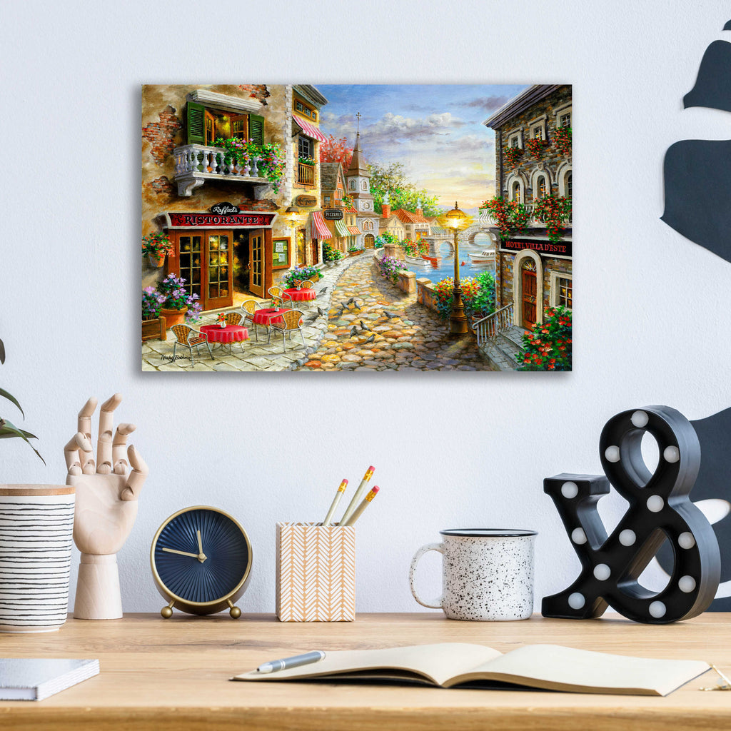 Epic Art 'Invitation To Dine' by Nicky Boehme, Acrylic Glass Wall Art,16x12