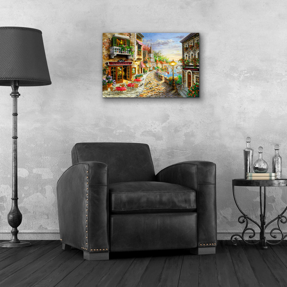 Epic Art 'Invitation To Dine' by Nicky Boehme, Acrylic Glass Wall Art,24x16