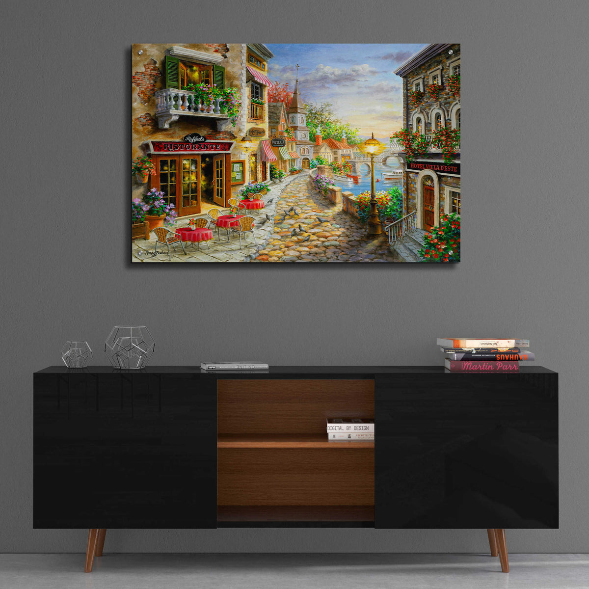 Epic Art 'Invitation To Dine' by Nicky Boehme, Acrylic Glass Wall Art,36x24
