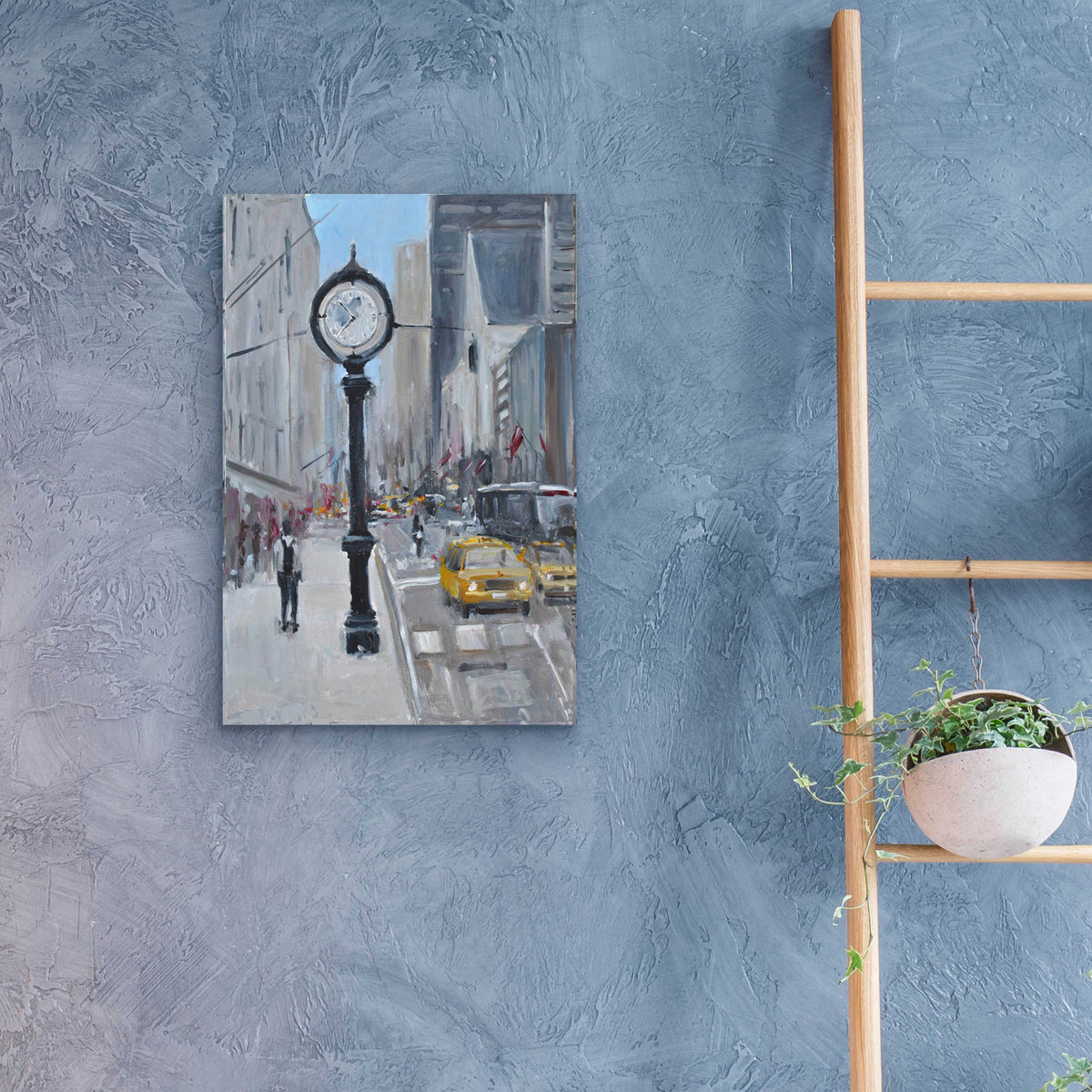 Epic Art 'City Streets' by Jadei Graphics, Acrylic Glass Wall Art,16x24