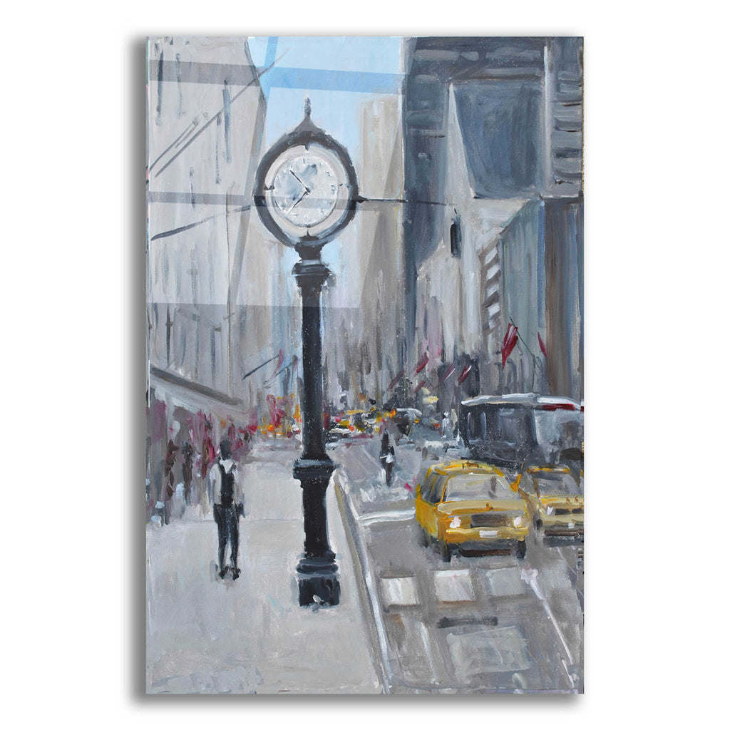 Epic Art 'City Streets' by Jadei Graphics, Acrylic Glass Wall Art