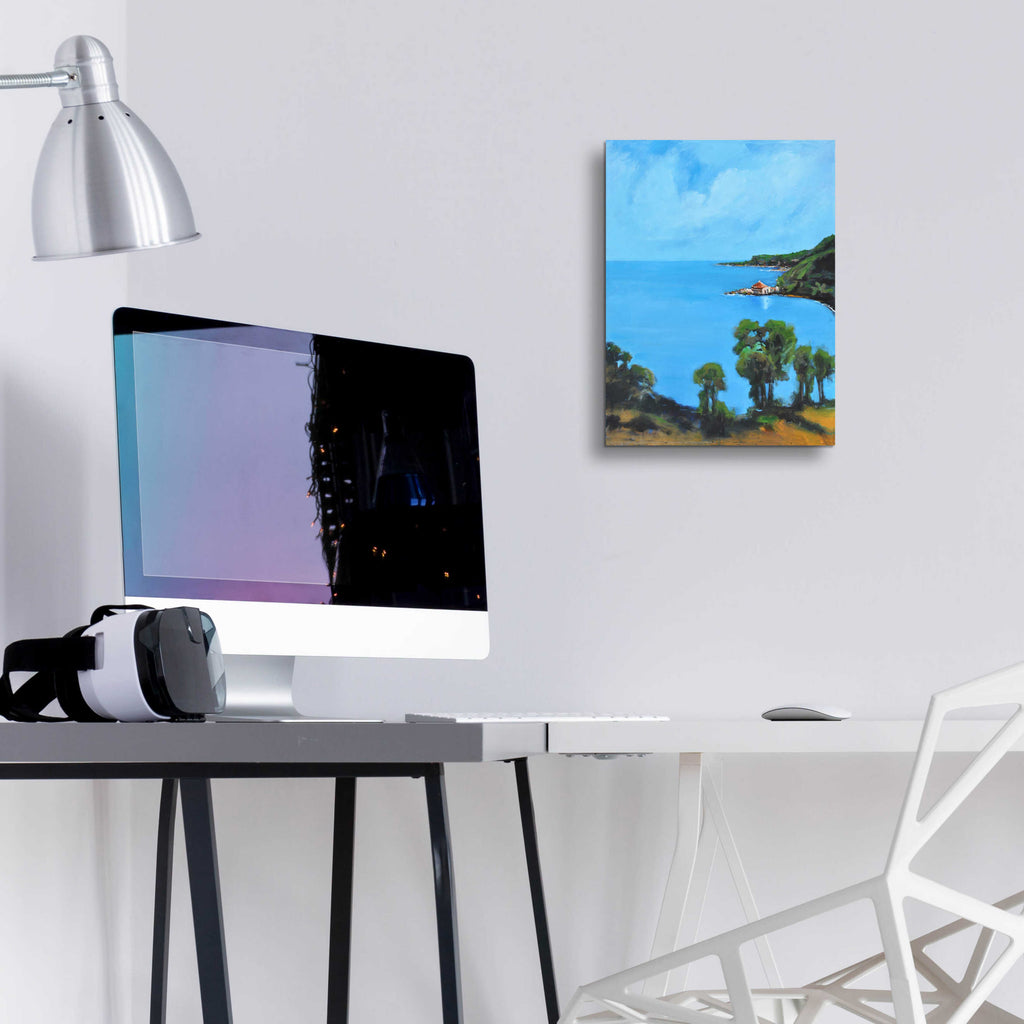 Epic Art 'My Cove' by Jadei Graphics, Acrylic Glass Wall Art,12x16